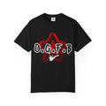 O.G.F.B - Halo Graphic - Red Streetwear Unisex Garment-Dyed T-shirt