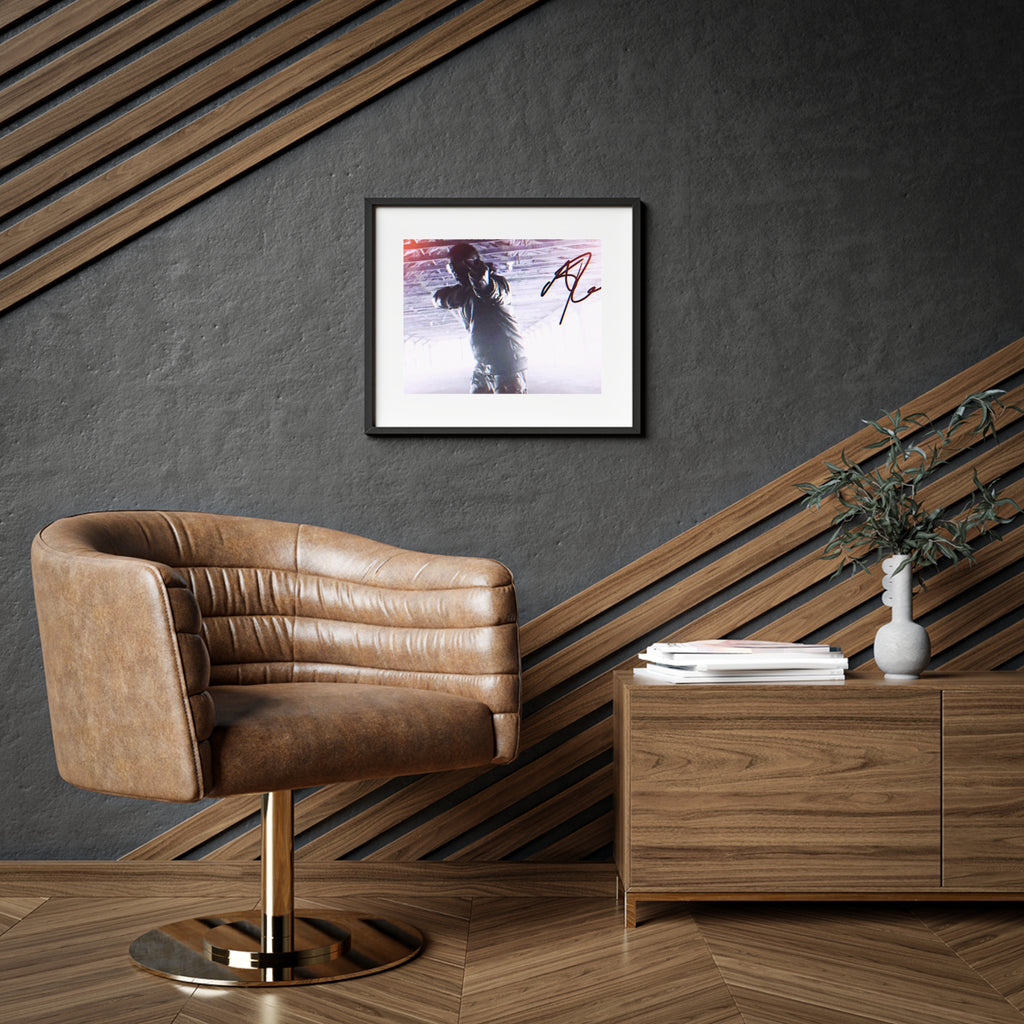 Angel Rivera (AR) framed Signature Poster