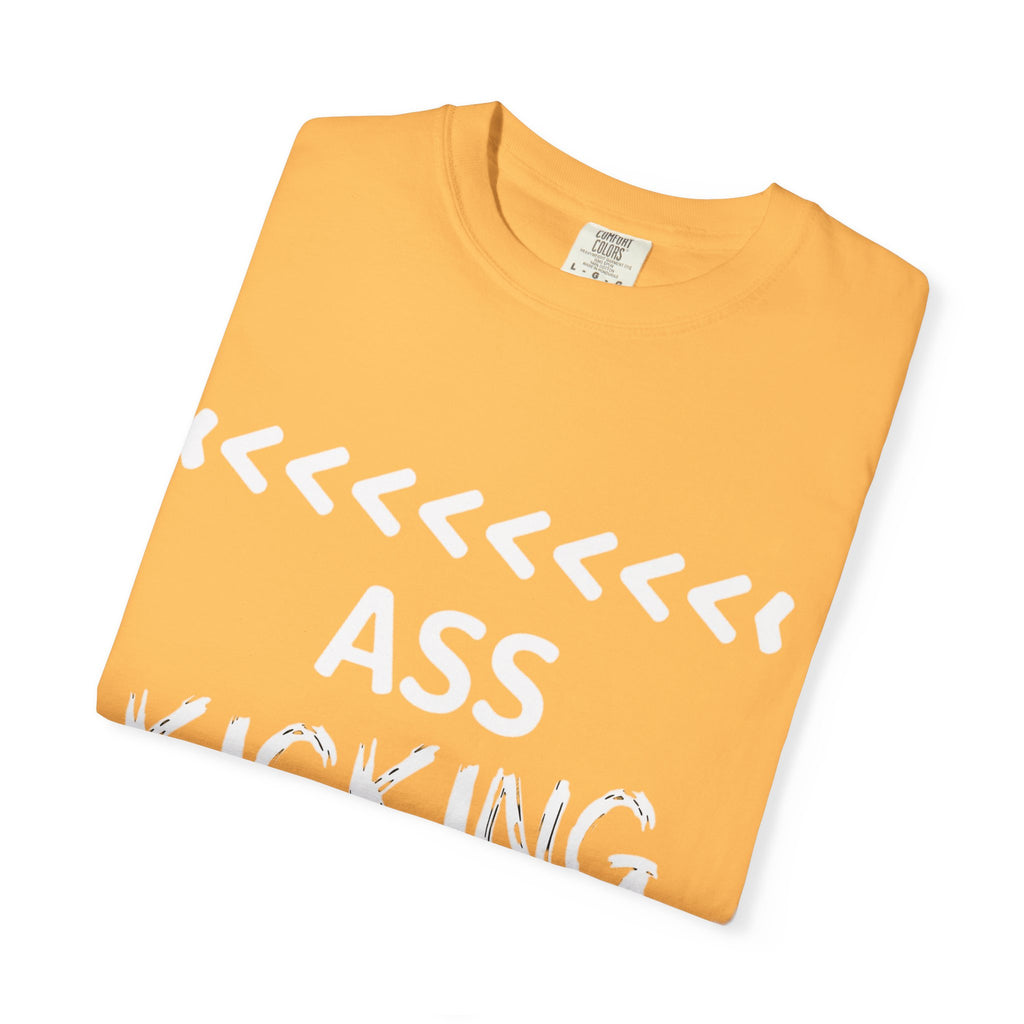 Ah kicking machine - Unisex Garment-Dyed T-shirt