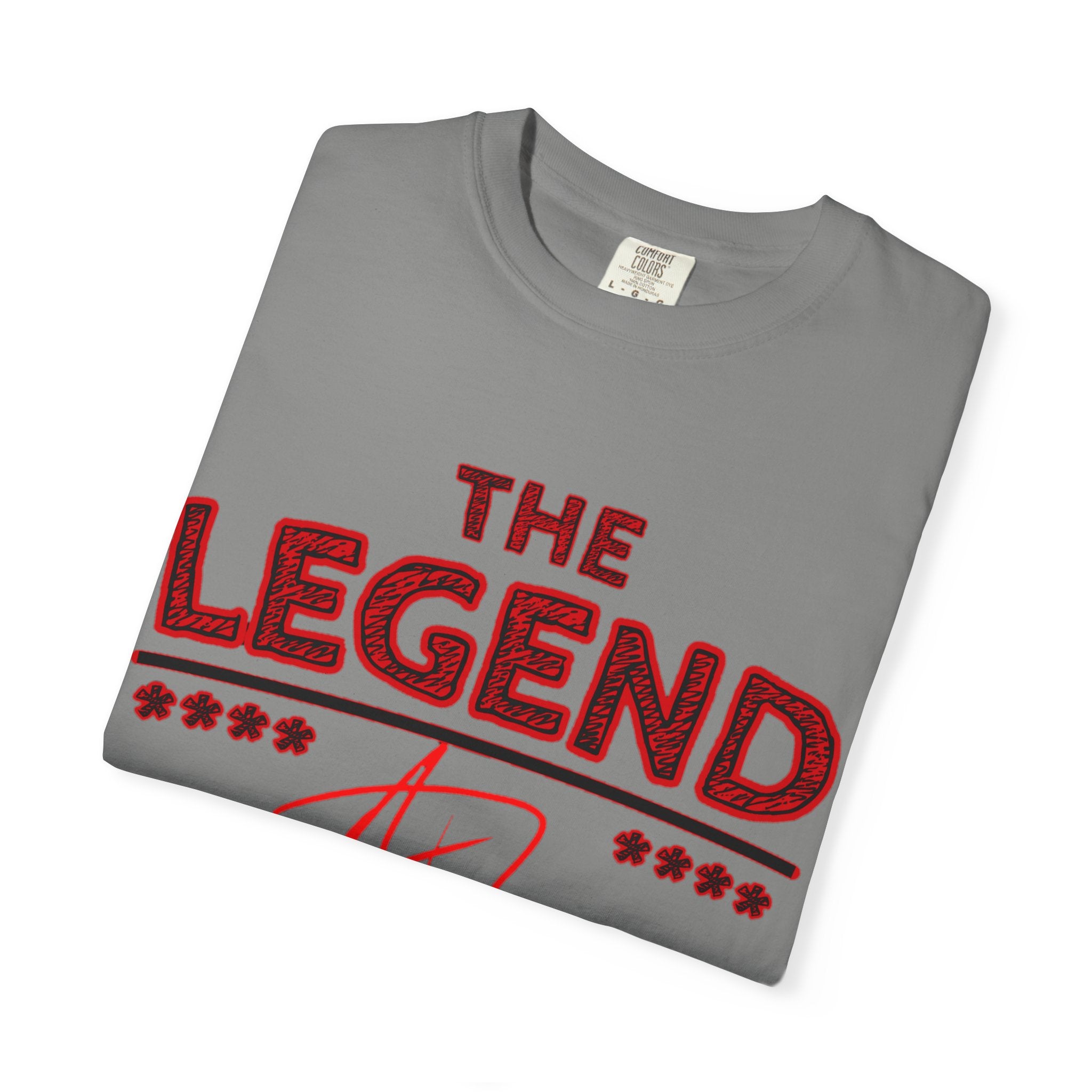 "The Legend" Scriptive T-shirt - Graphic designer Streetwear