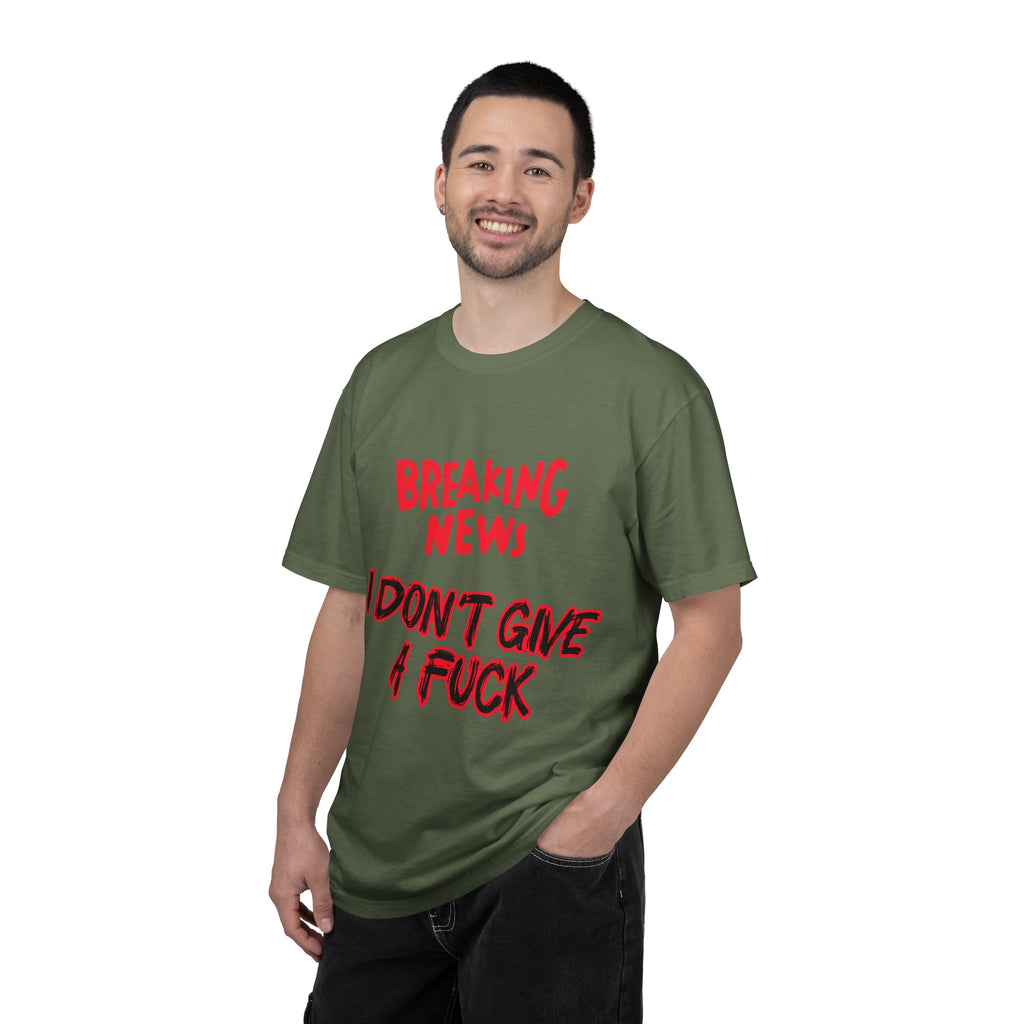 I don't give a Fuck - Unisex Garment-Dyed T-shirt