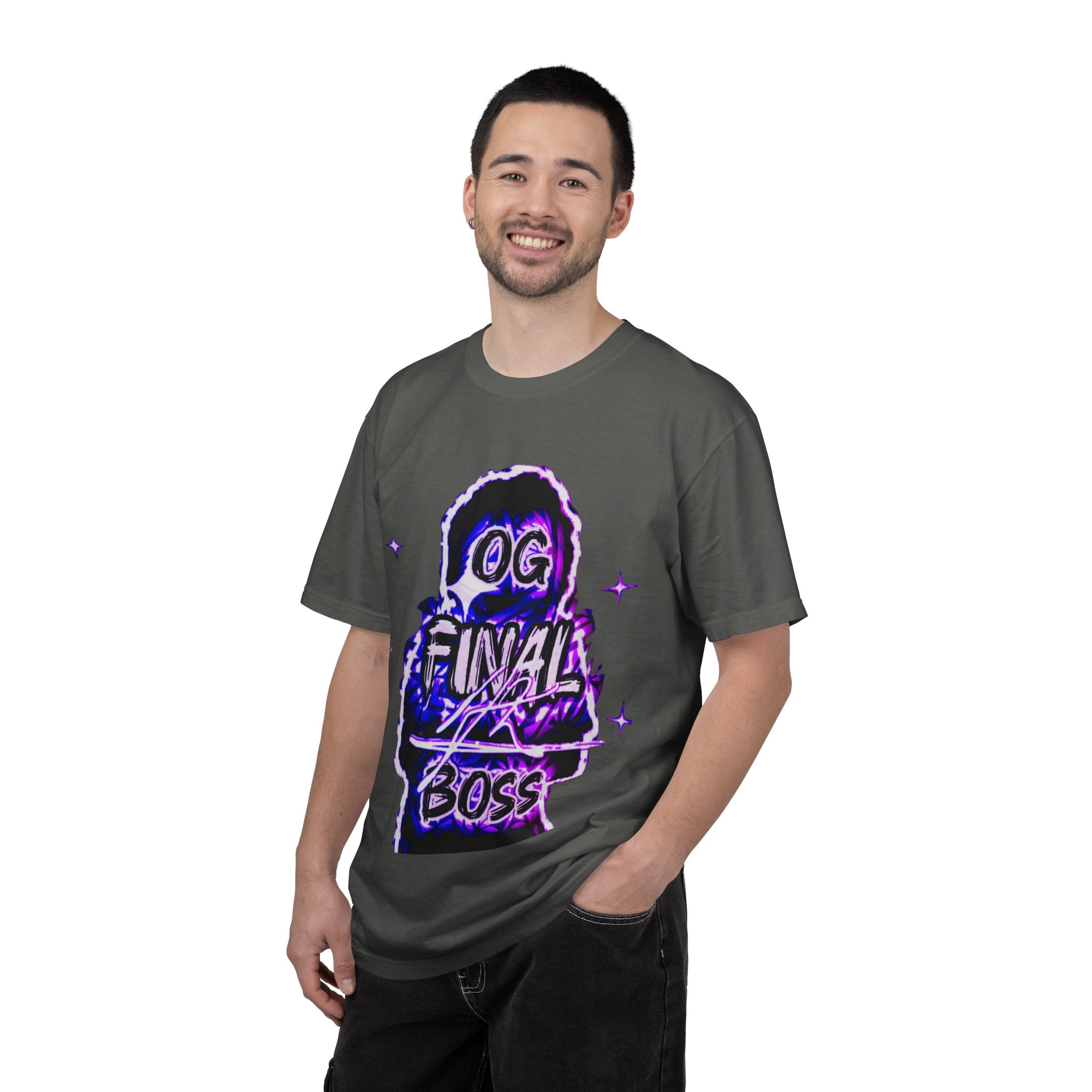OG Final Boss T-shirt — Amethyst Graphic designer