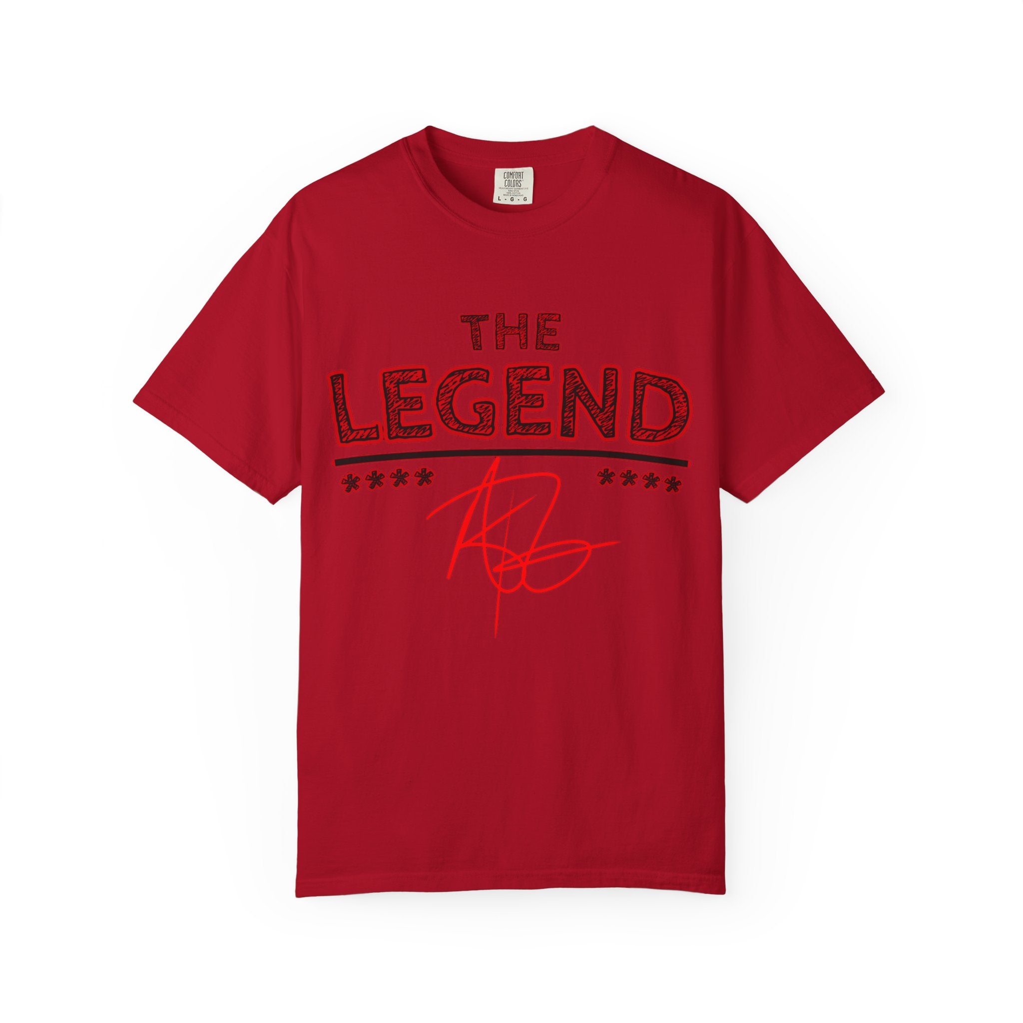 "The Legend" Scriptive T-shirt - Graphic designer Streetwear