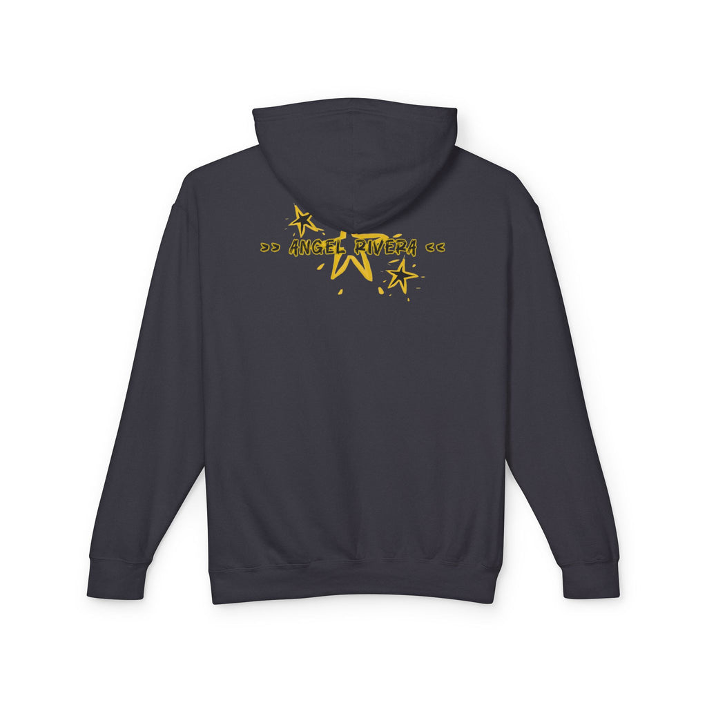 Hoodie — “OG Final Boss” Gold Star Graphic Lightweight Hooded Sweatshirt