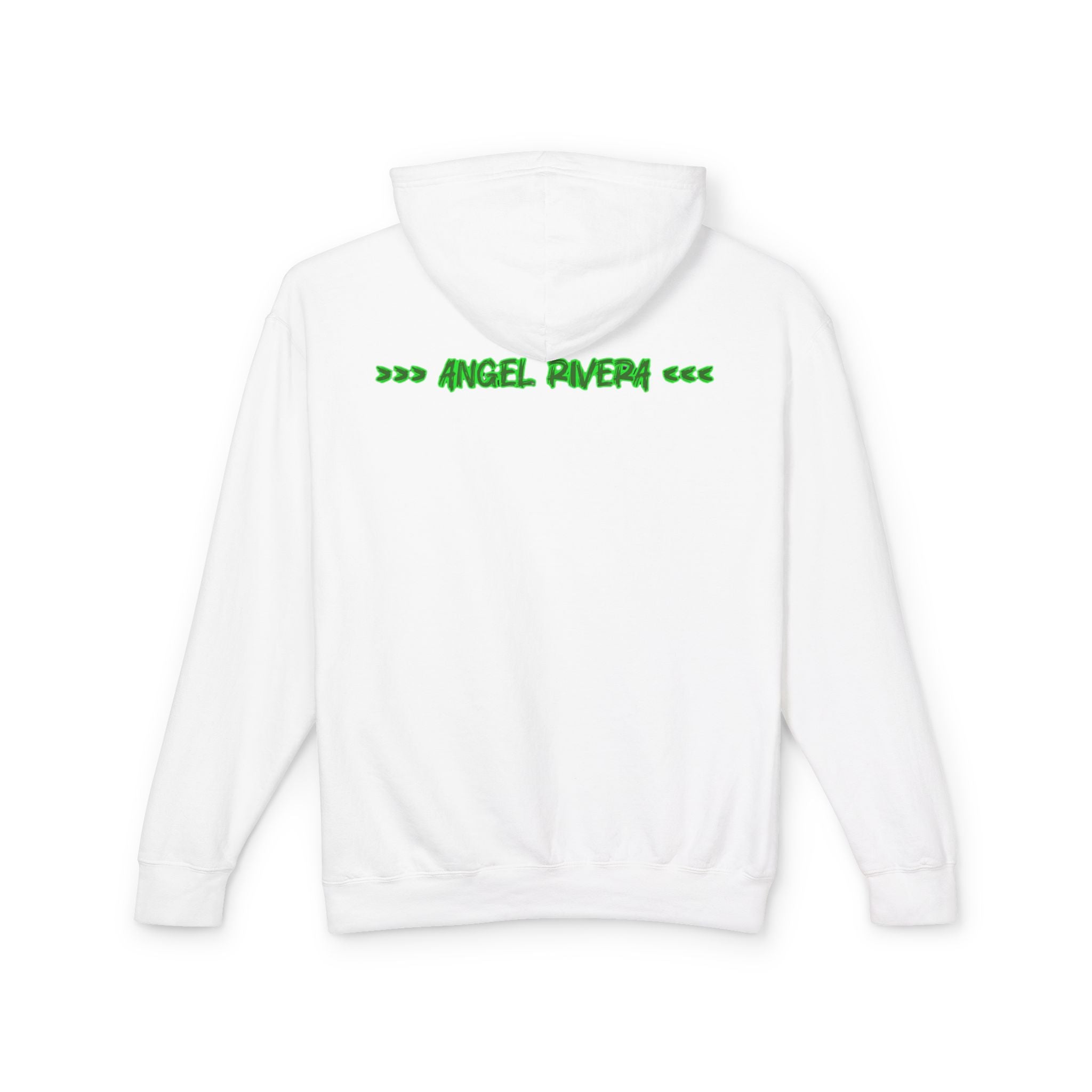 I Trust Nobody Hoodie — Neon Green Broken Heart Graphic Hooded Sweatshirt