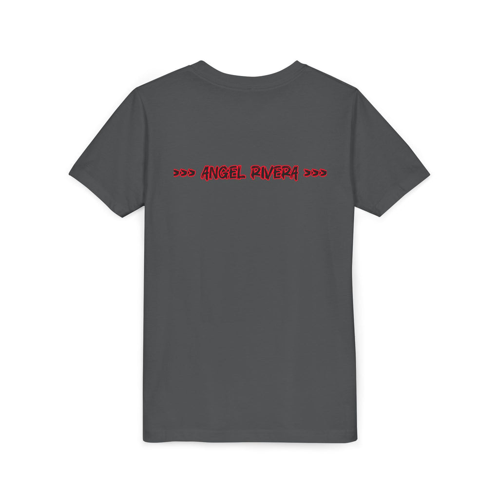 Youth Tee — "Unbreakable Confidence" Graphic Shirt with Hand Sign Design