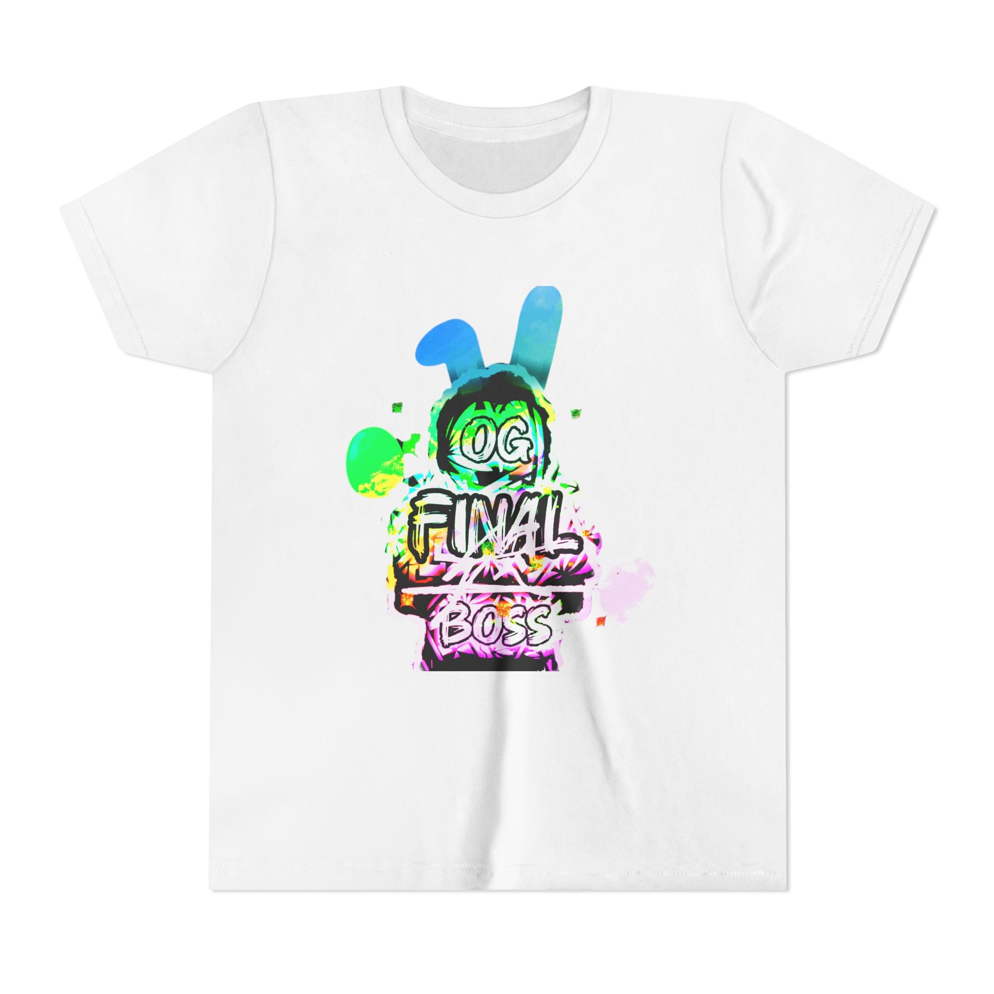 Easter OG Final Boss — Holographic Youth T-shirt