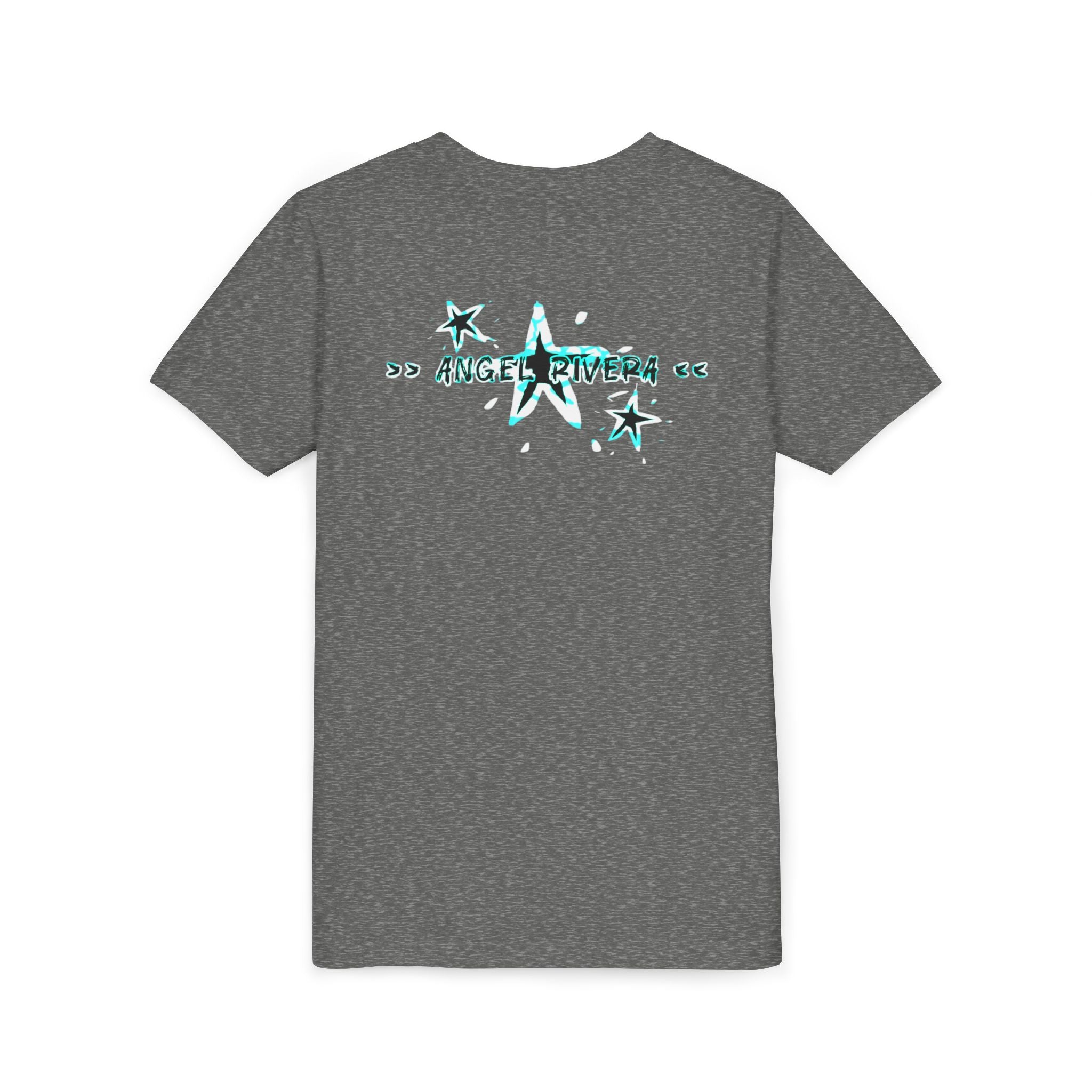 Youth Tee — "OG Final Boss" Graphic Shirt with Cyan Star Nameback