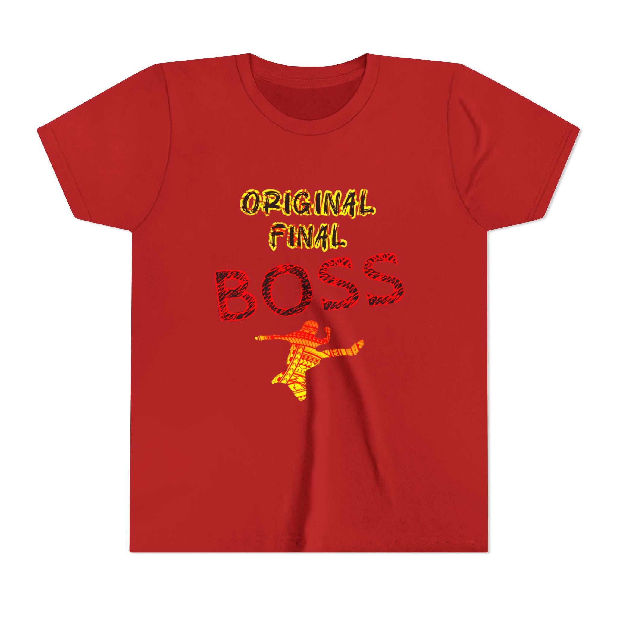 Youth Tee - "Original Final BOSS" Graphic Shirt
