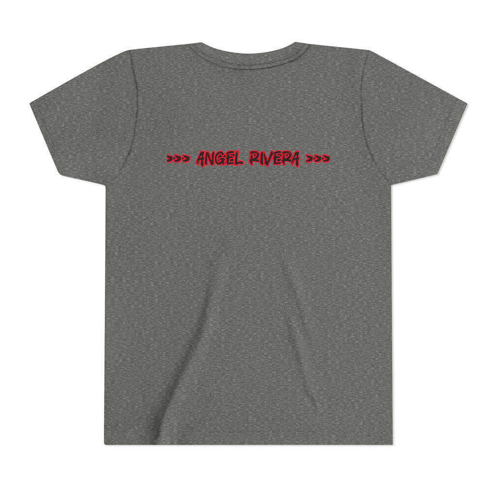 Youth Tee — "Unbreakable Confidence" Graphic Shirt with Hand Sign Design