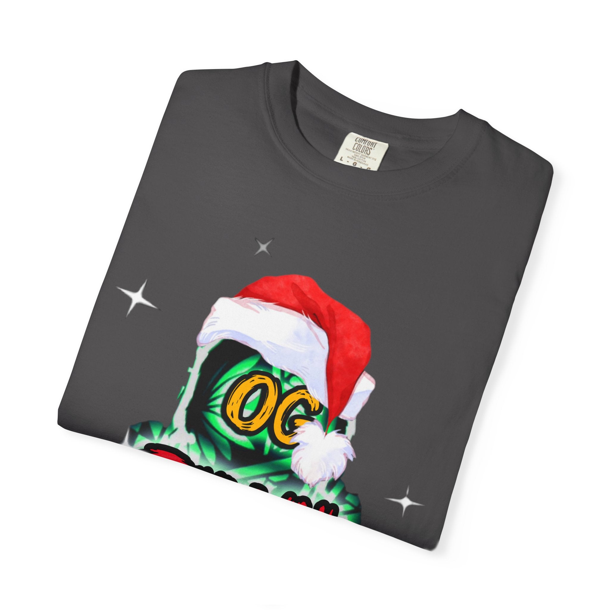 OG final Boss - XMAS Edition - Unisex Garment-Dyed T-shirt