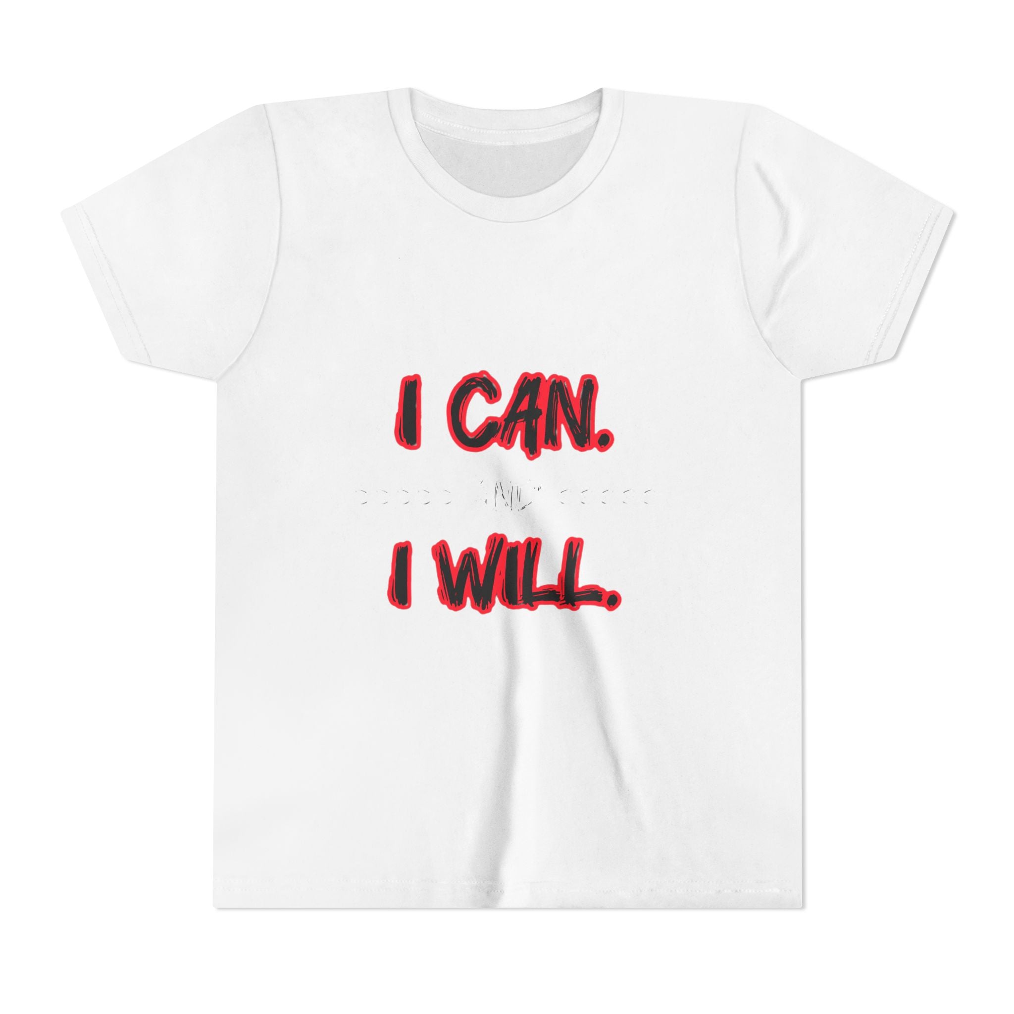 I can I will Youth Short Sleeve Tee