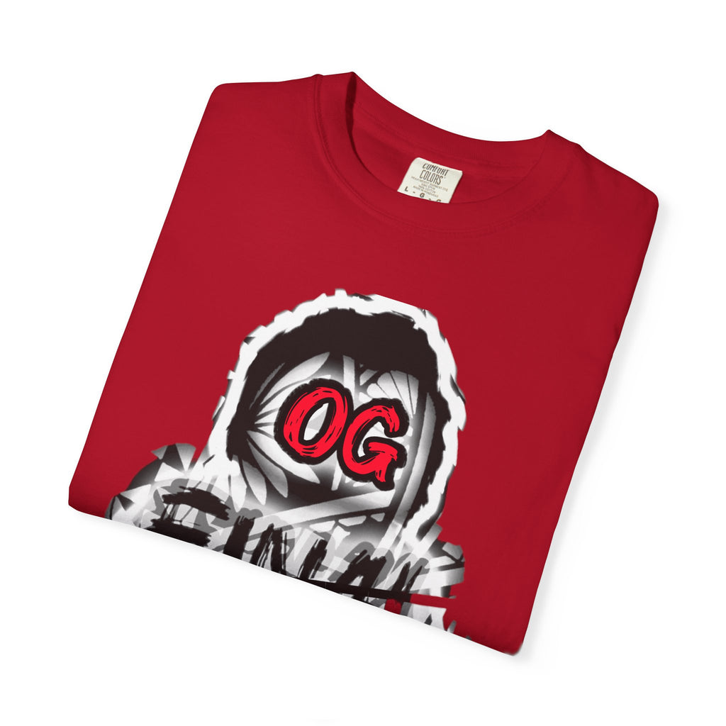 OG F Boss Unisex Garment-Dyed T-shirt