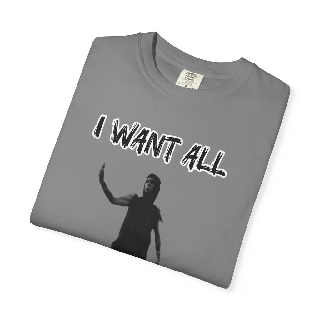 I Want All The Smoke T-Shirt — Fighter Silhouette Combat Tee
