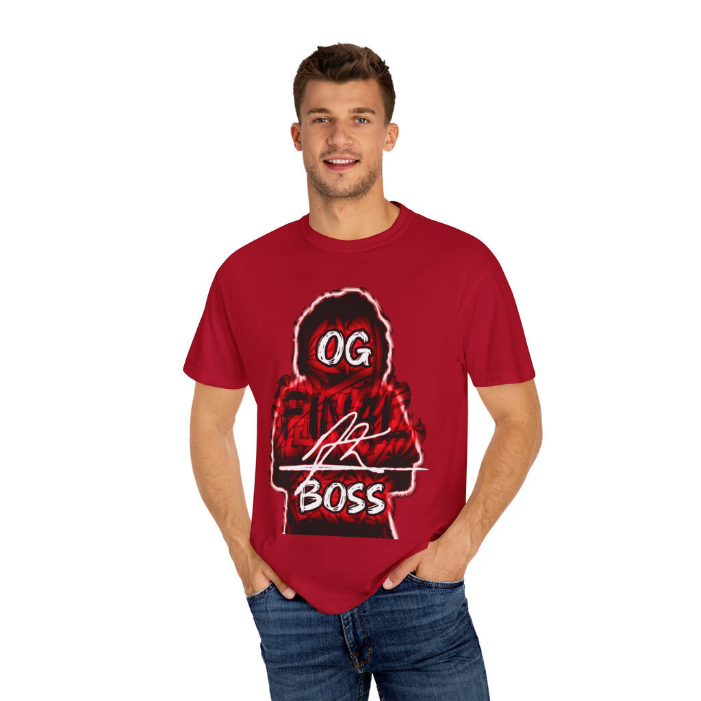 OG final Boss Unisex Garment-Dyed T-Shirt