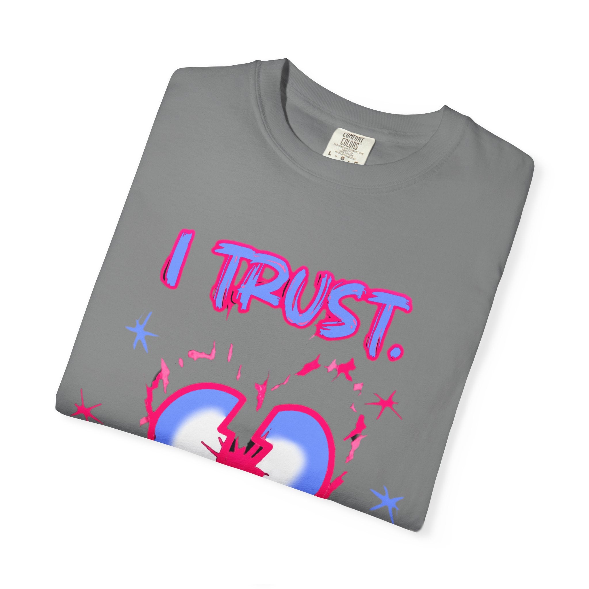 I Trust Nobody Heart Graphic T-Shirt