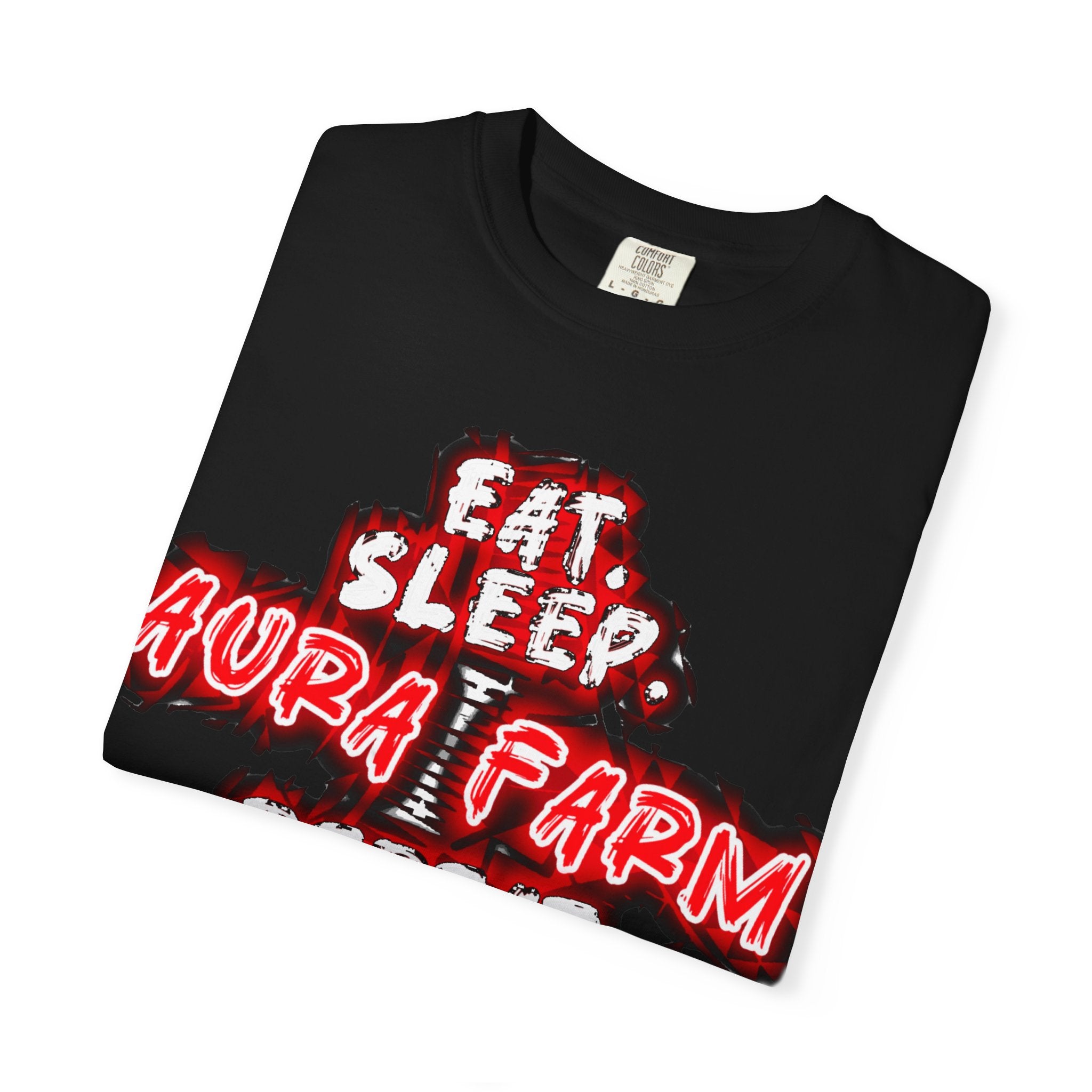 Unisex Farm Life T-shirt - Eat Sleep Aura Farm Repeat, Perfect for Farmers, Casual Wear, Gifts for Nature Lovers, Farm Stay [...]