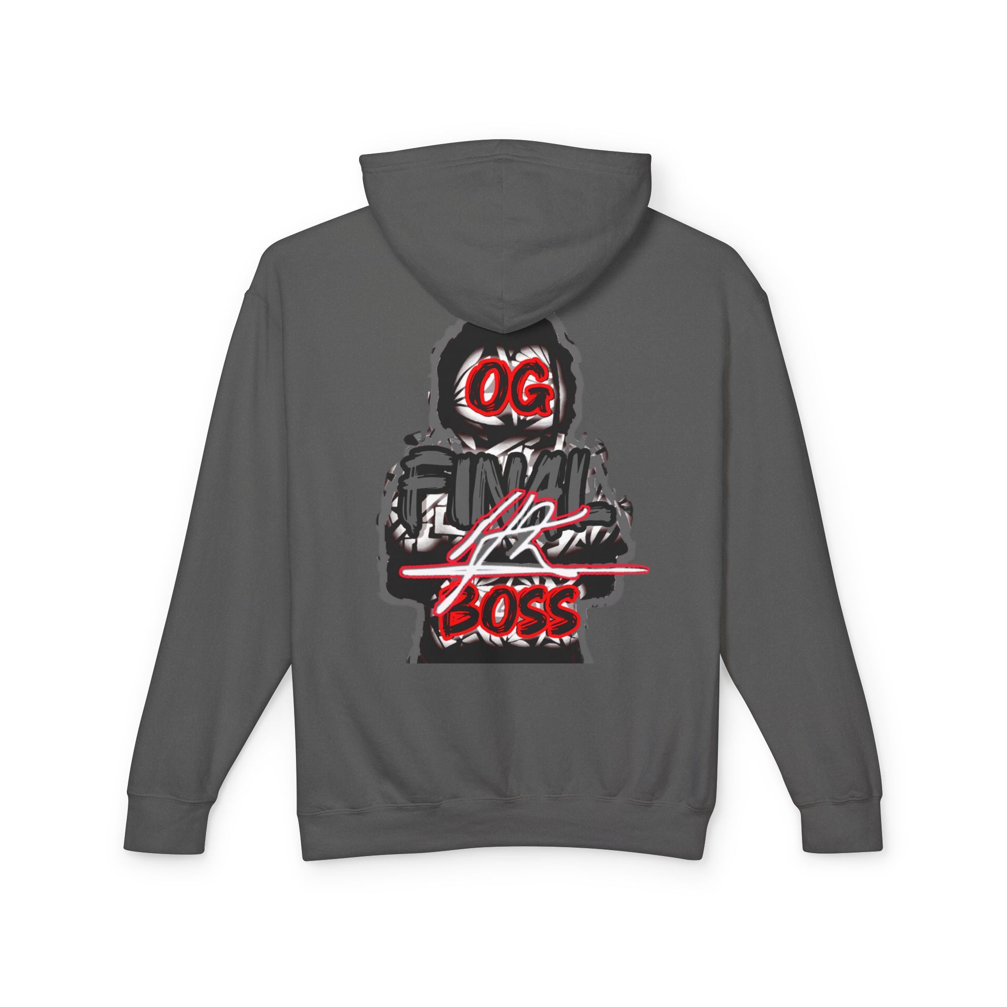 OG Final Boss Hoodie — Platinum graphic Pullover