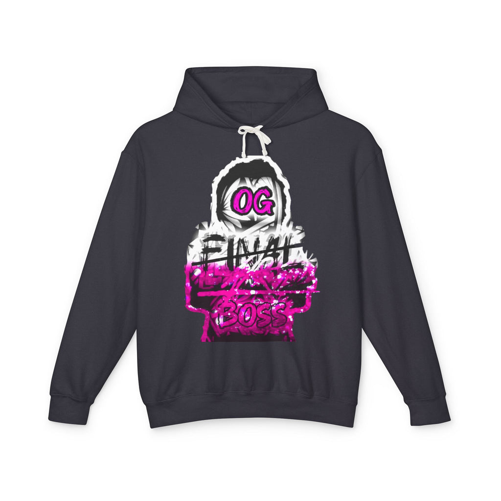 OG Final Boss Graphic Hoodie — Retro Neon Gamer Streetwear