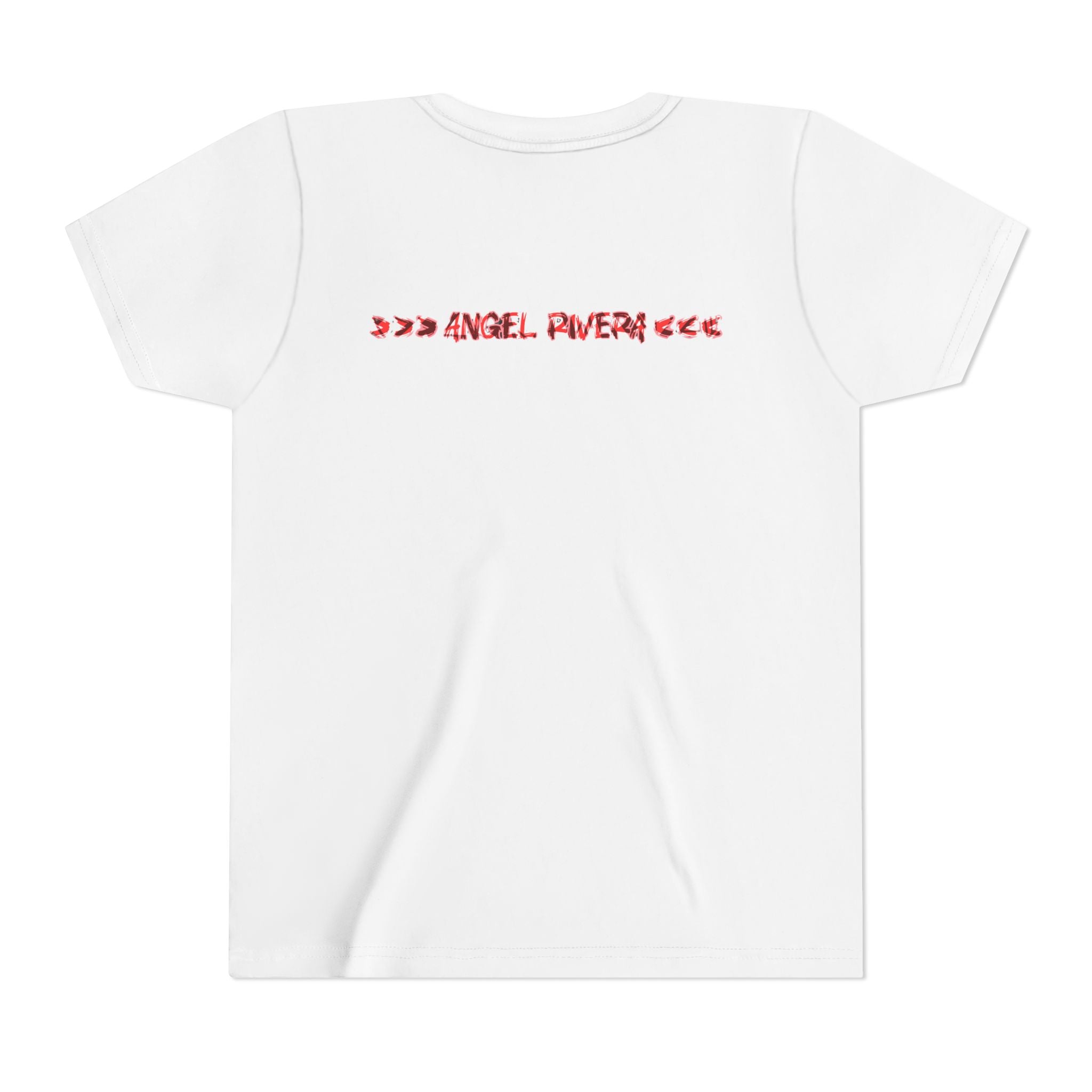 Drama King Youth Tee — Bold Red Graphic Kids T‑Shirt