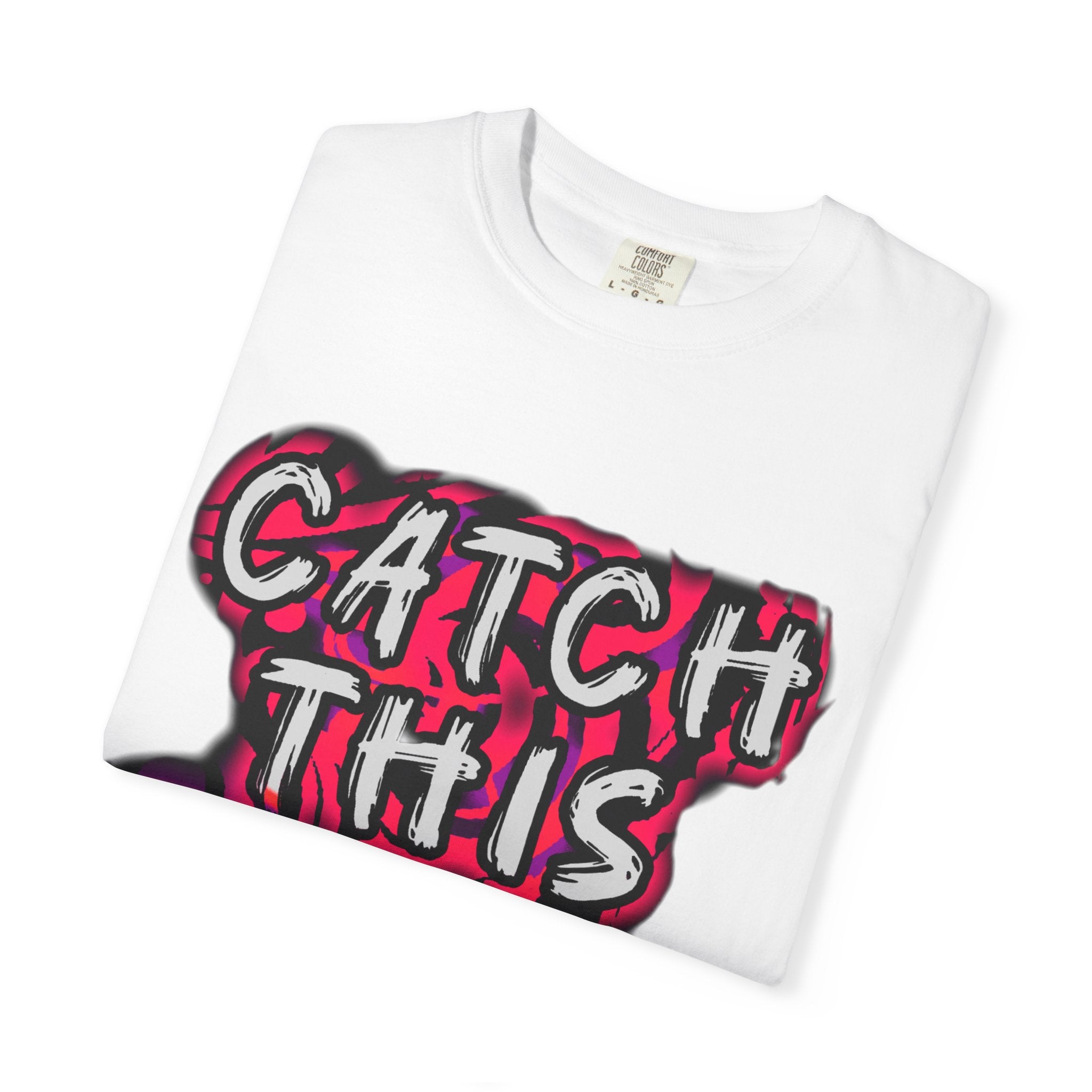 Catch This Fade Garment-Dyed T-Shirt, Unisex Retro Tee, Streetwear Gift, Music Lover Shirt, Trendy Graphic T-Shirt