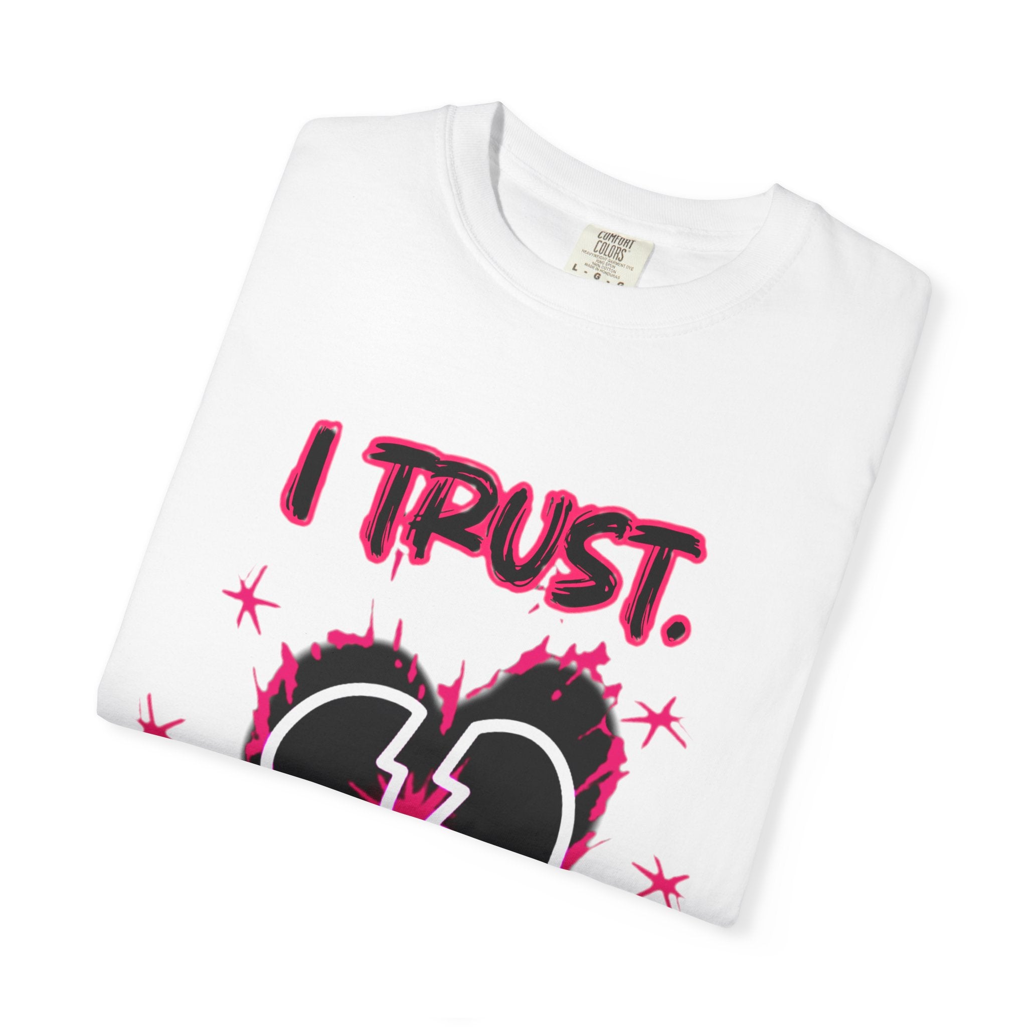I Trust Nobody T-Shirt — Broken Heart Graphic Tee