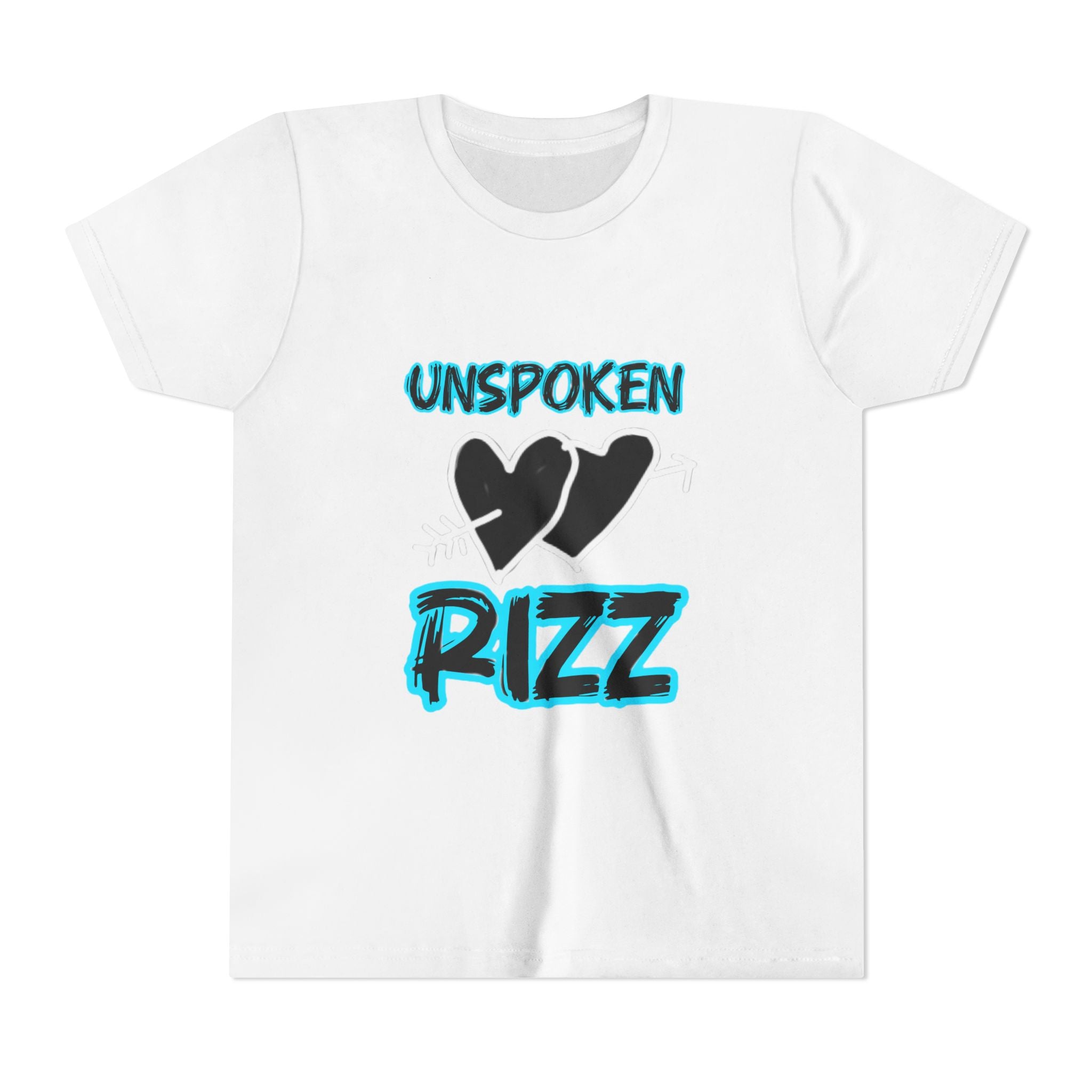 Youth Tee — "Unspoken Rizz" Graphic Shirt with Name Accent