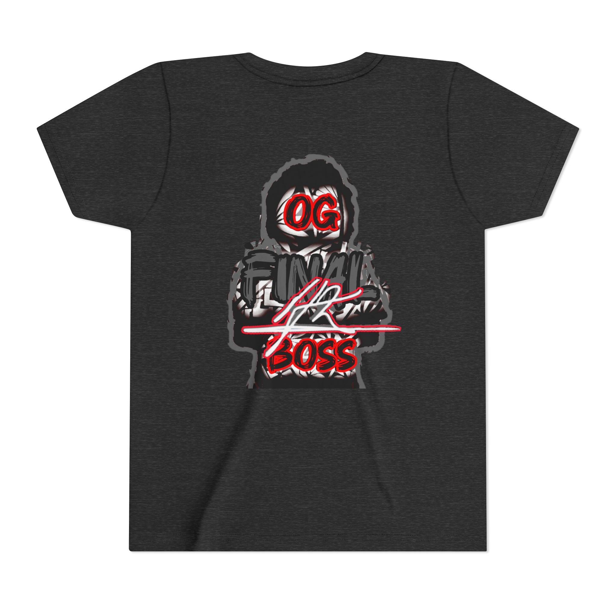 Youth Tee — "OG Final Boss" - Platinum - Graphic Shirt