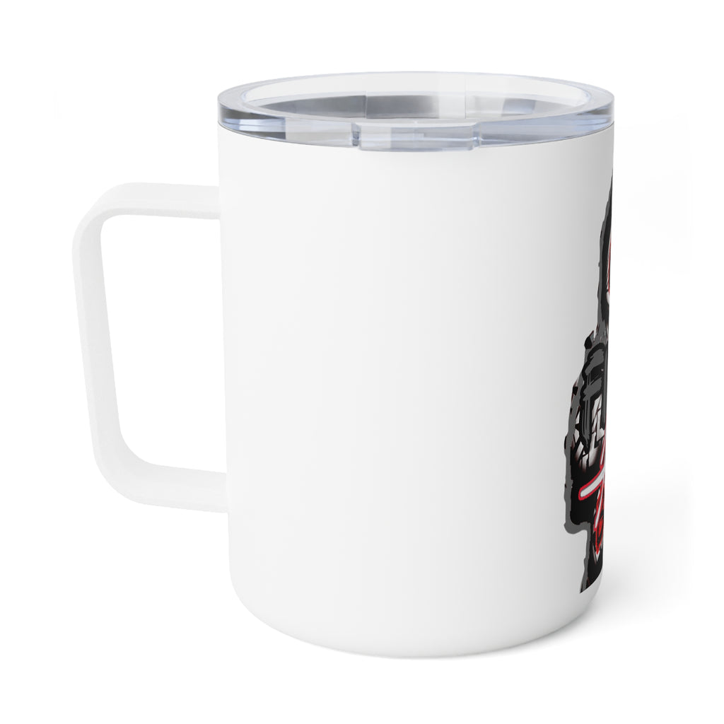 OG Final Boss Coffee Mug – 10oz - Platinum - Insulated Travel Tumbler
