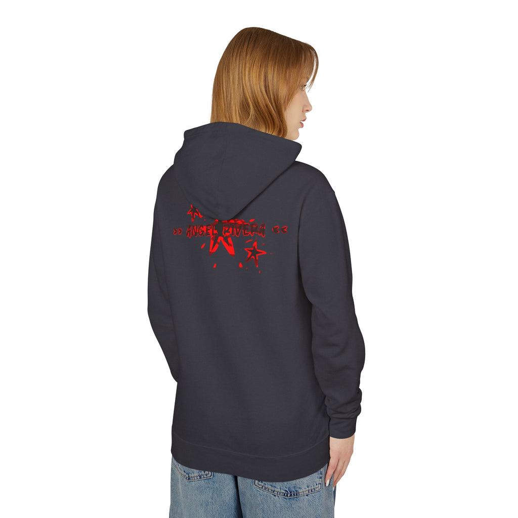 Locked In Hoodie — 'Locked In' Graphic Hooded Sweatshirt with Back Star Name Detail