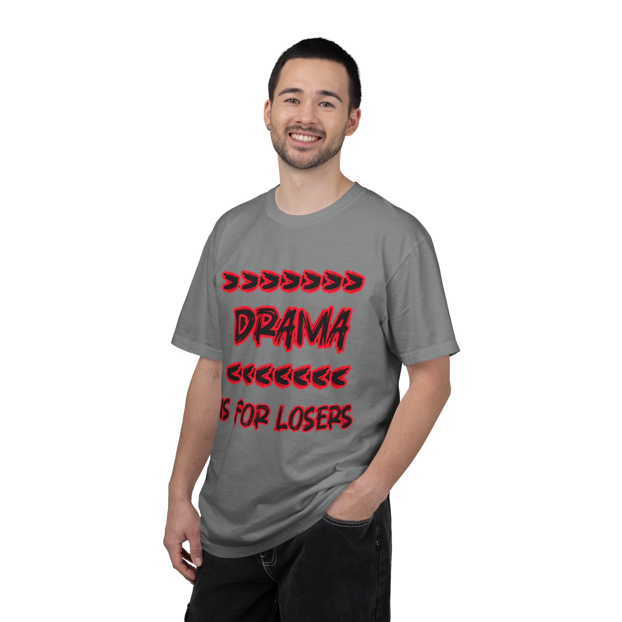 Drama Is For Losers T‑Shirt – Bold Retro Graphic Tee