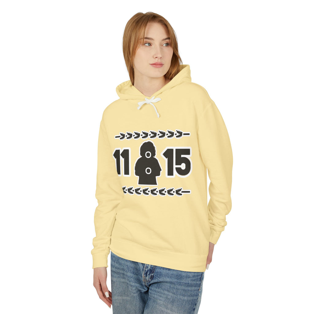 Hoodie — 11:15 Figure Graphic Lightweight Pullover