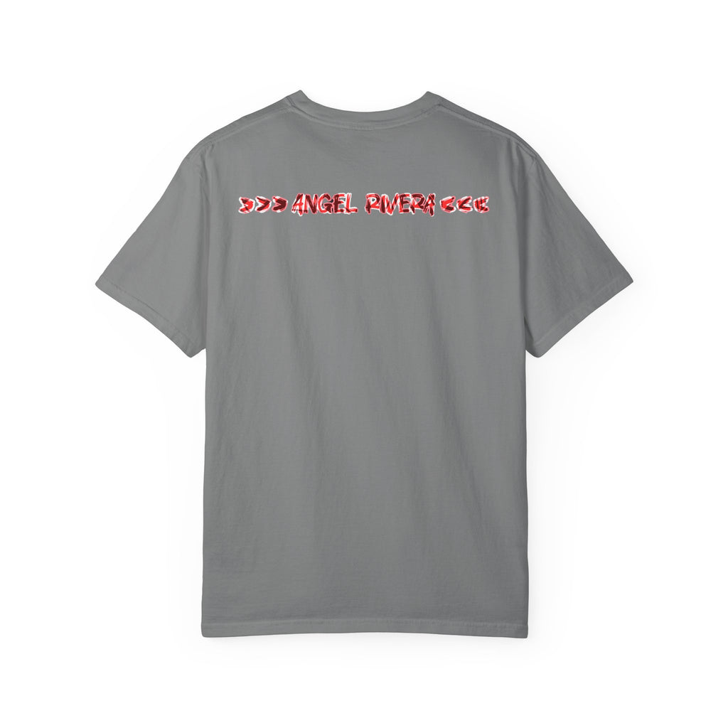 Graphic T-Shirt — "The OGFinalBoss" Red Flame Text Tee