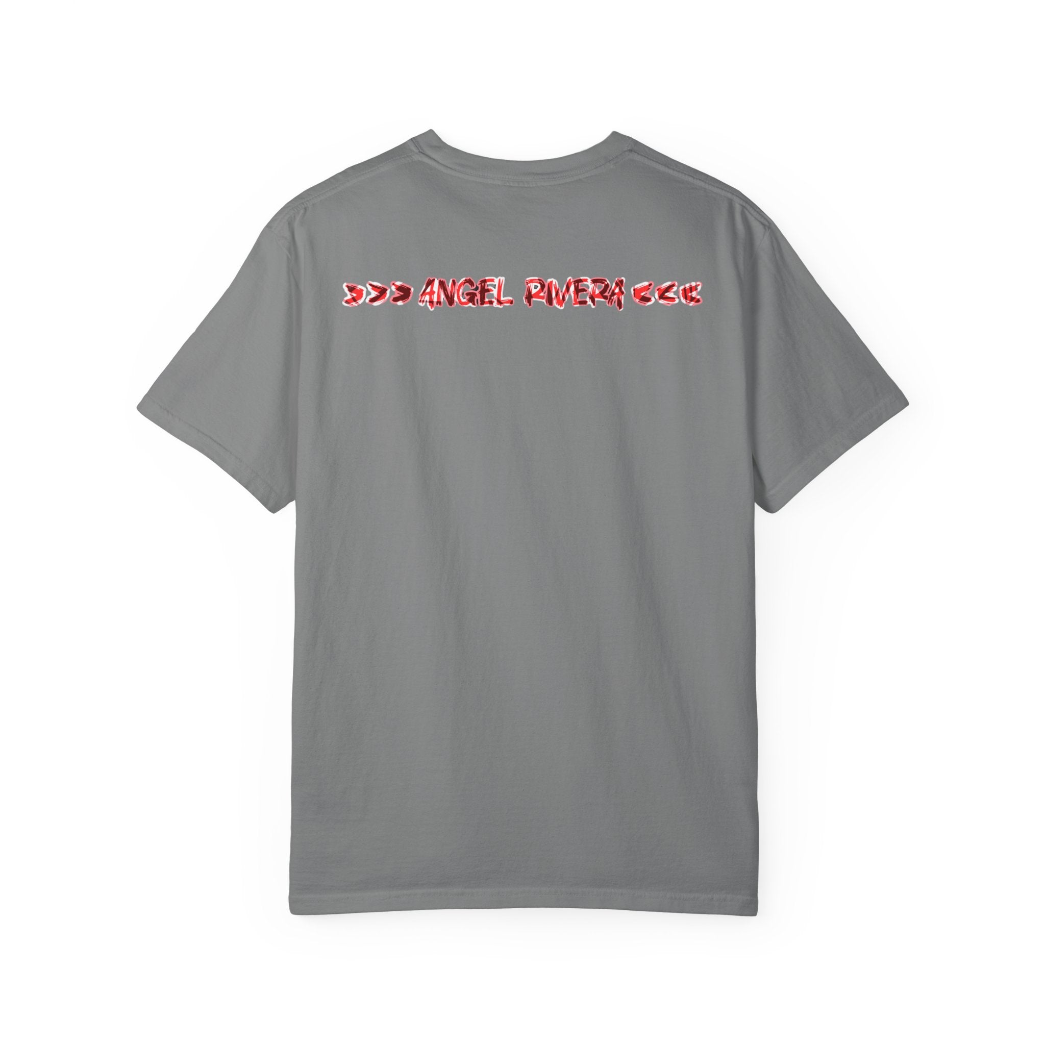 Graphic T-Shirt — "The OGFinalBoss" Red Flame Text Tee