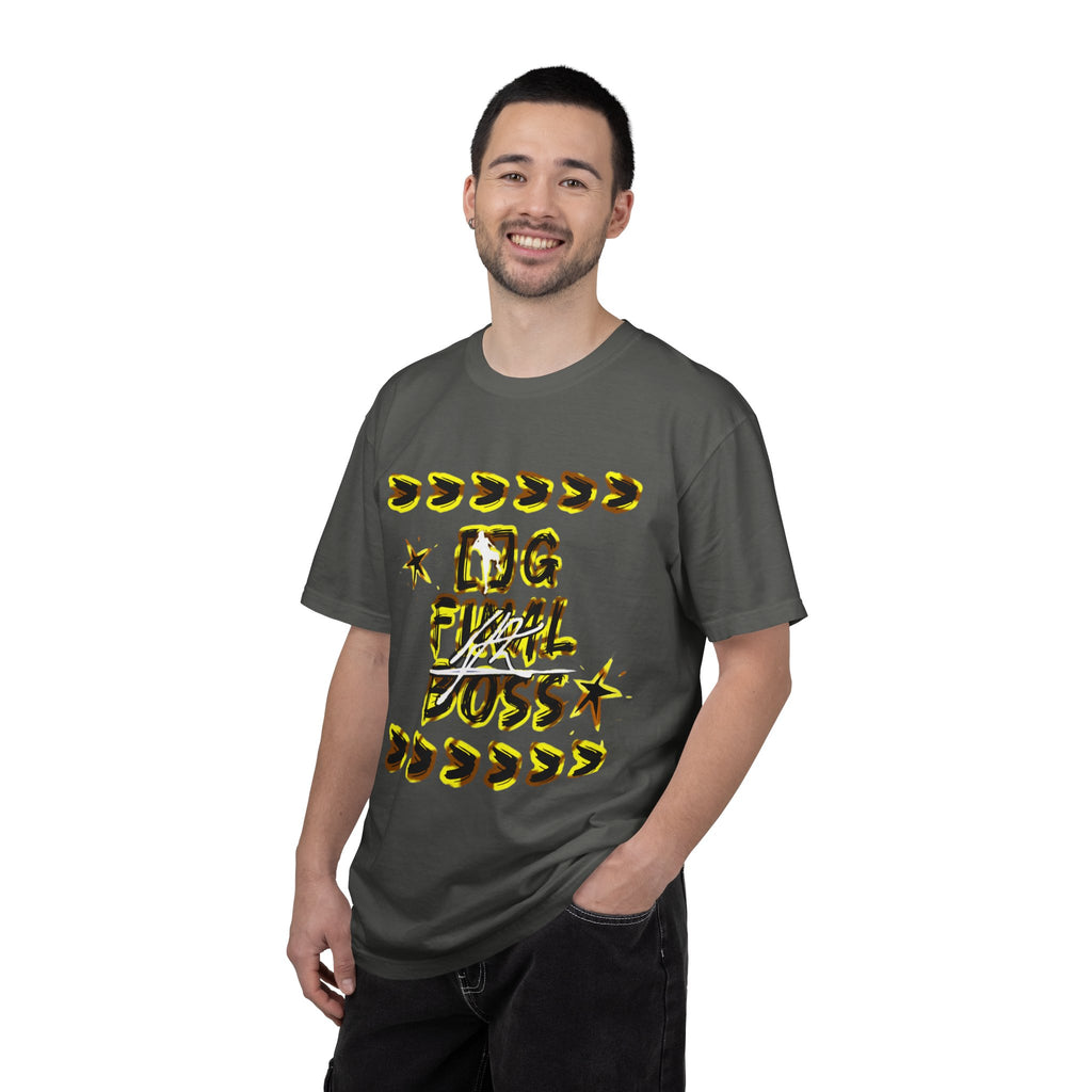 OG Final Boss Graphic star designed T-shirt - Streetwear