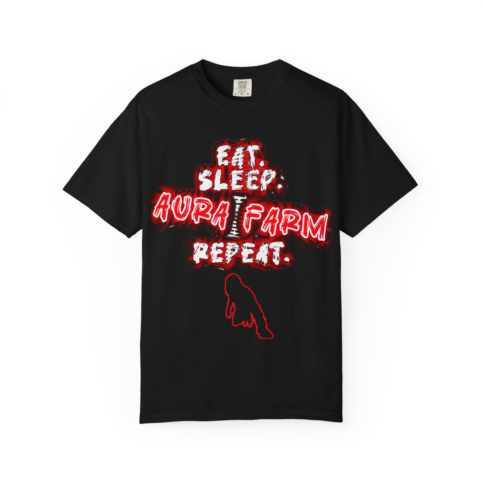 Unisex Farm Life T-shirt - Eat Sleep Aura Farm Repeat, Perfect for Farmers, Casual Wear, Gifts for Nature Lovers, Farm Stay [...]