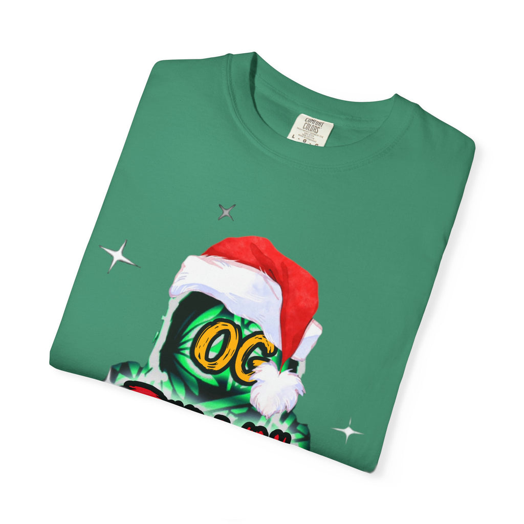 OG final Boss - XMAS Edition - Unisex Garment-Dyed T-shirt