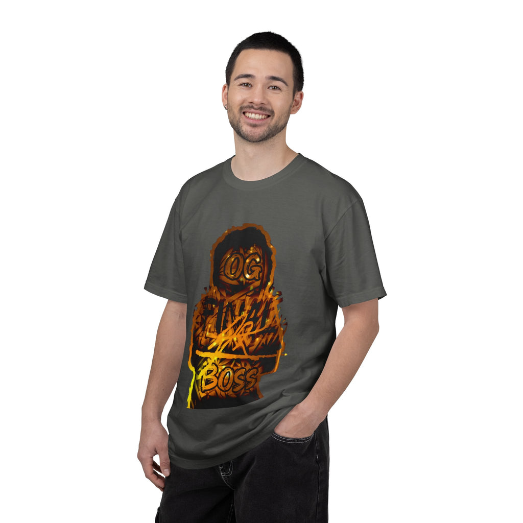 OG Final Boss T-shirt —  Golden - Graphic designer Streetwear