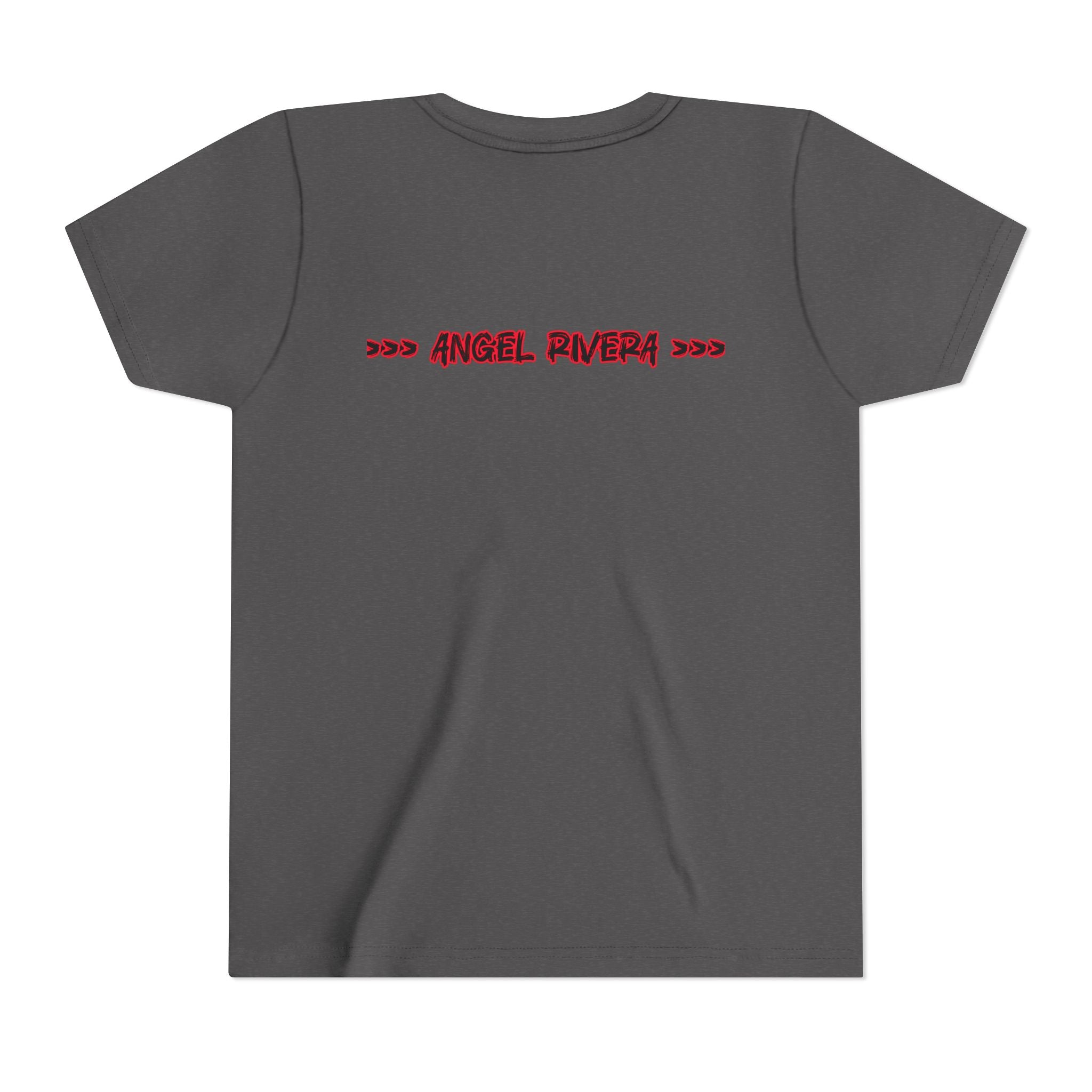 Youth Tee — "Unbreakable Confidence" Graphic Shirt with Hand Sign Design