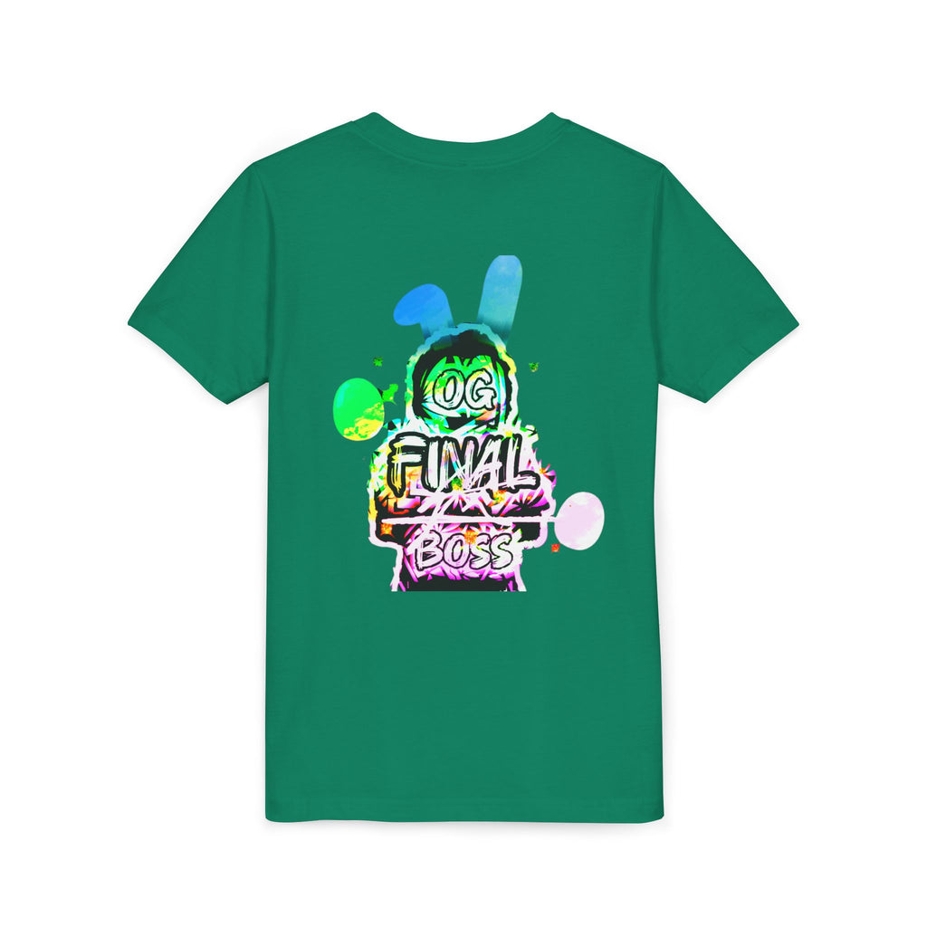 Easter OG Final Boss — Holographic Youth T-shirt