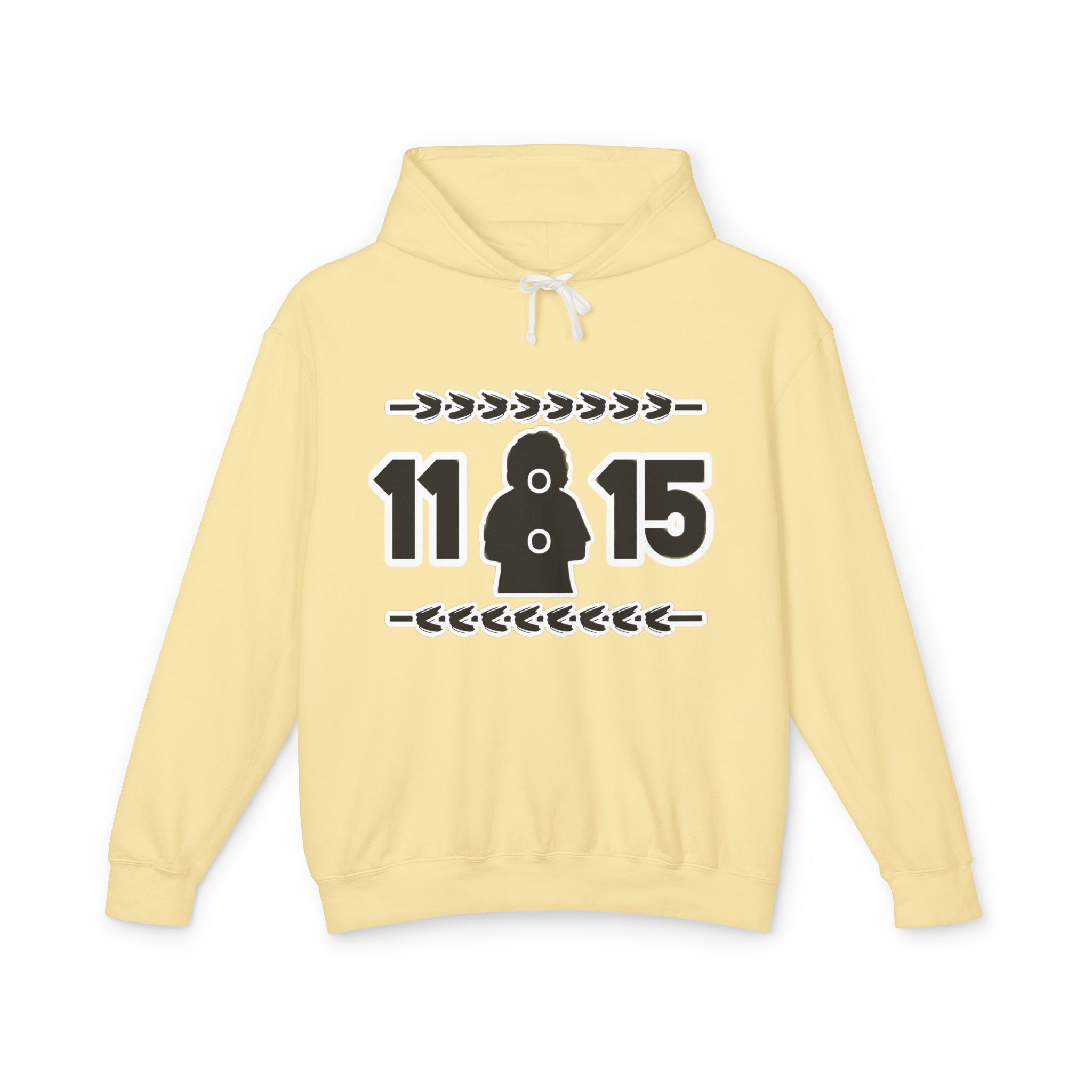 Hoodie — 11:15 Figure Graphic Lightweight Pullover