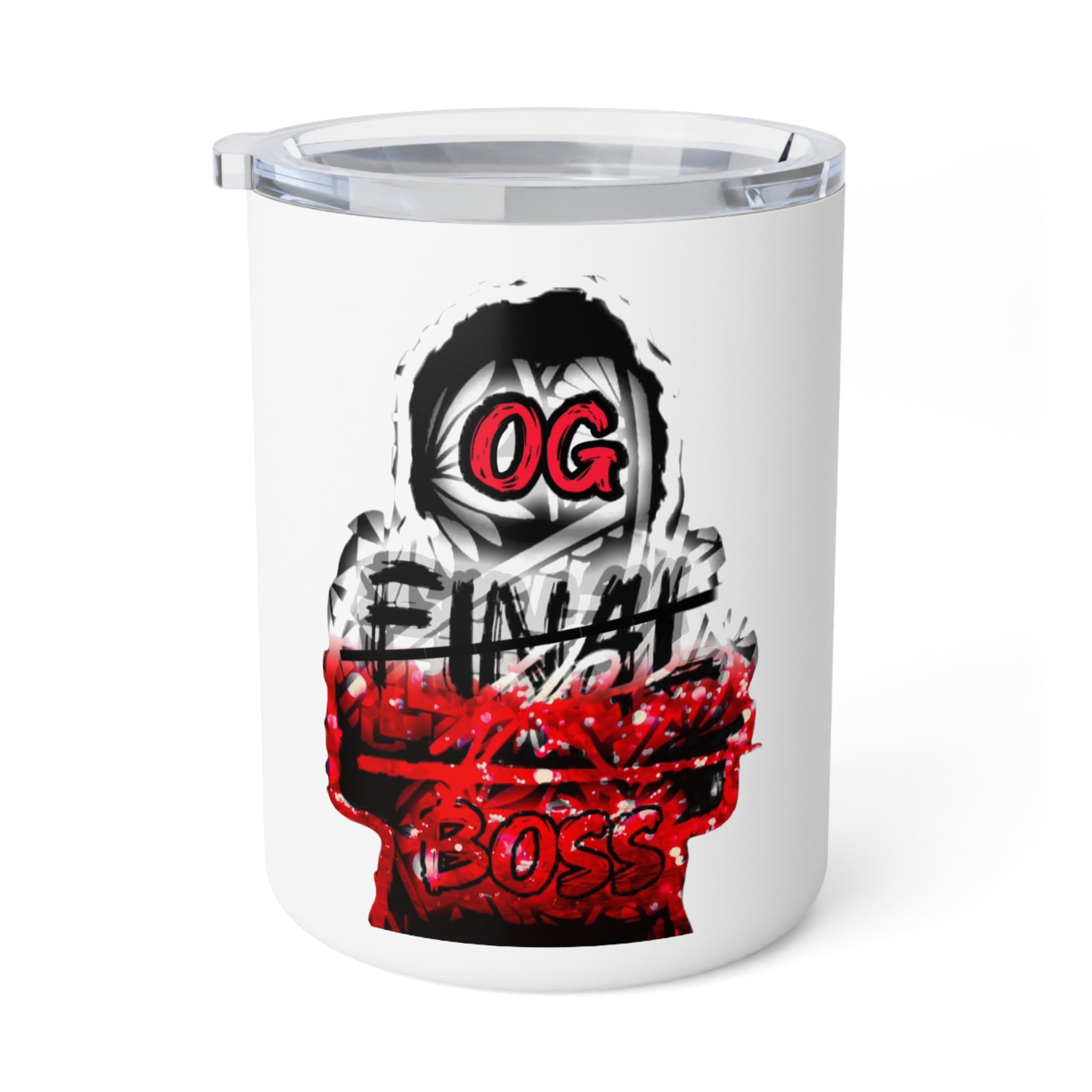 OG Final Boss Insulated Coffee Mug — 10oz Double-Wall Travel Tumbler
