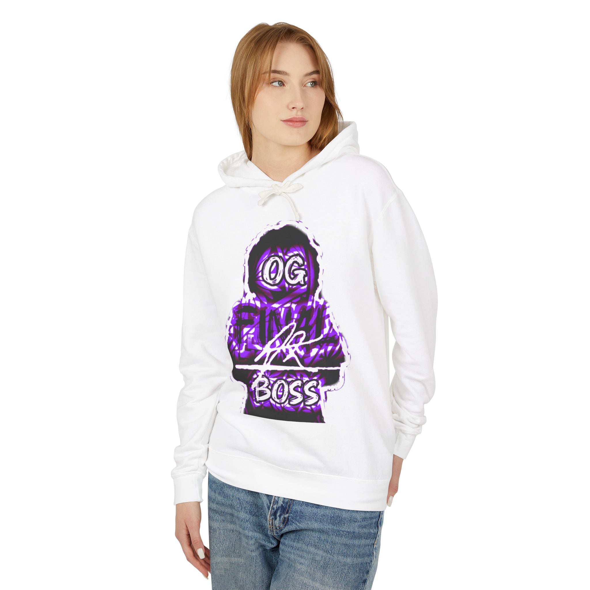 OG Final Boss Hoodie — Neon Purple Streetwear Pullover