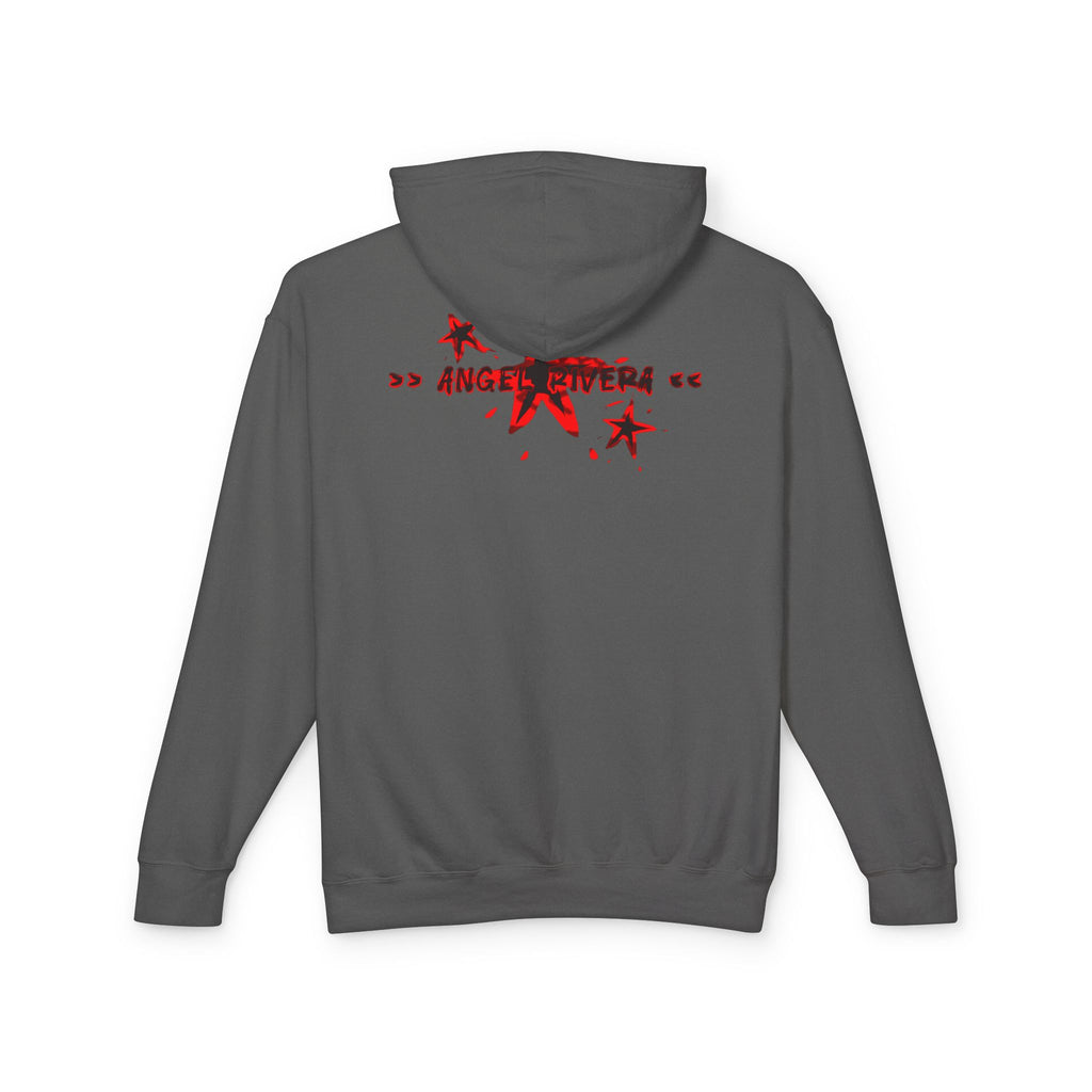 Locked In Hoodie — 'Locked In' Graphic Hooded Sweatshirt with Back Star Name Detail