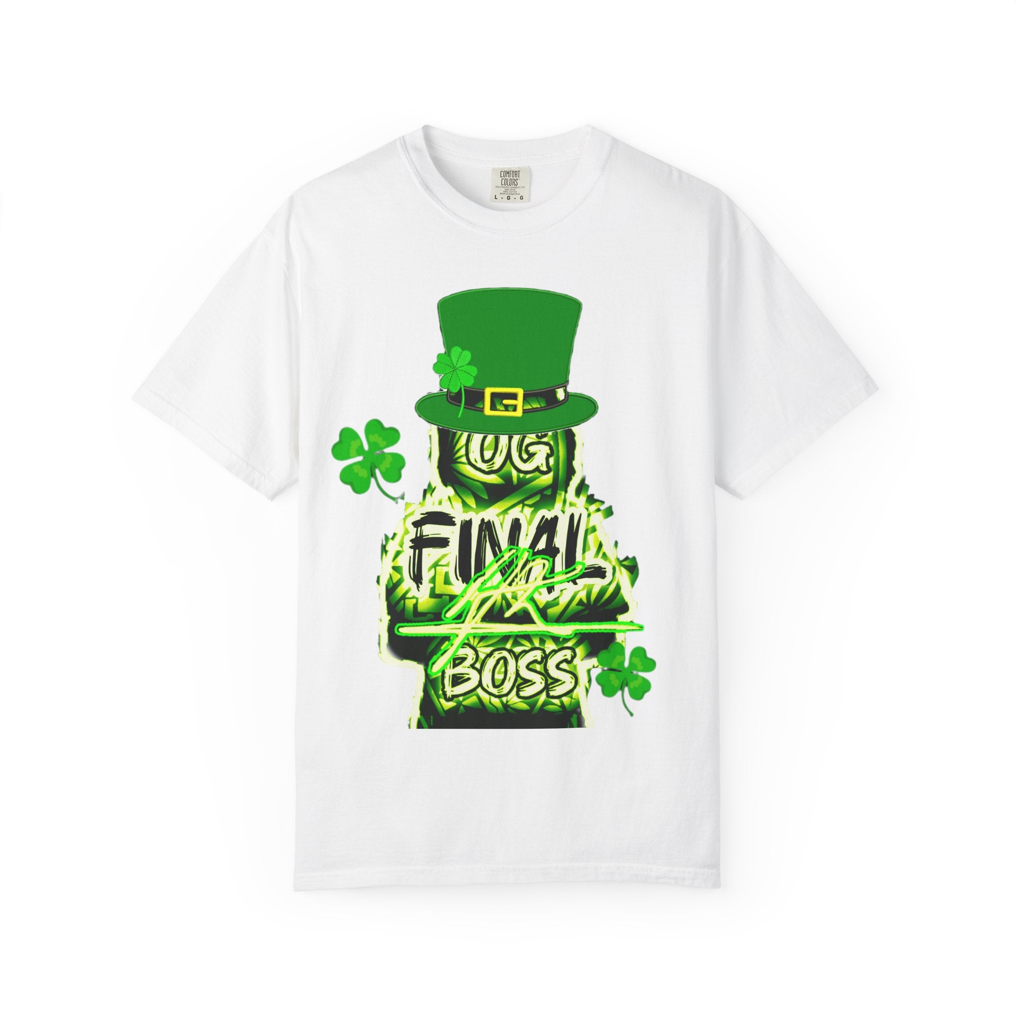 St. Patrick's Day OG Final Boss  — Lucky Leprechaun Graphic T-shirt