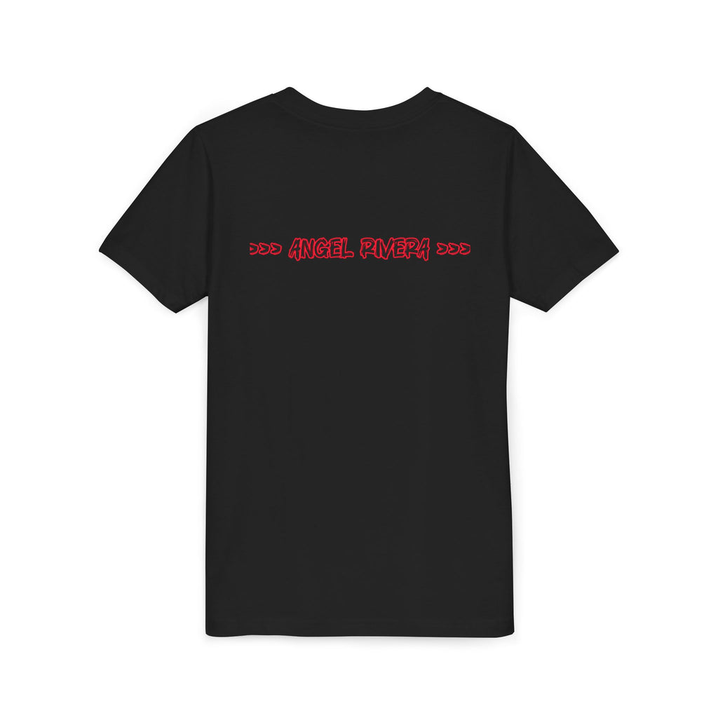 Youth Tee — "Unbreakable Confidence" Graphic Shirt with Hand Sign Design