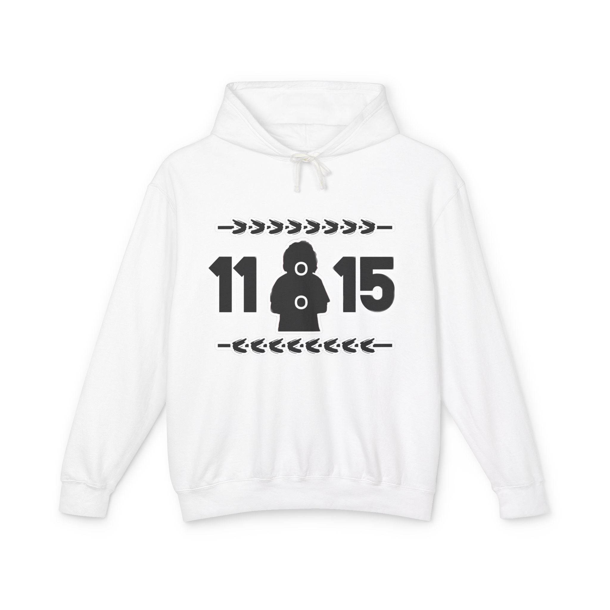Hoodie — 11:15 Figure Graphic Lightweight Pullover