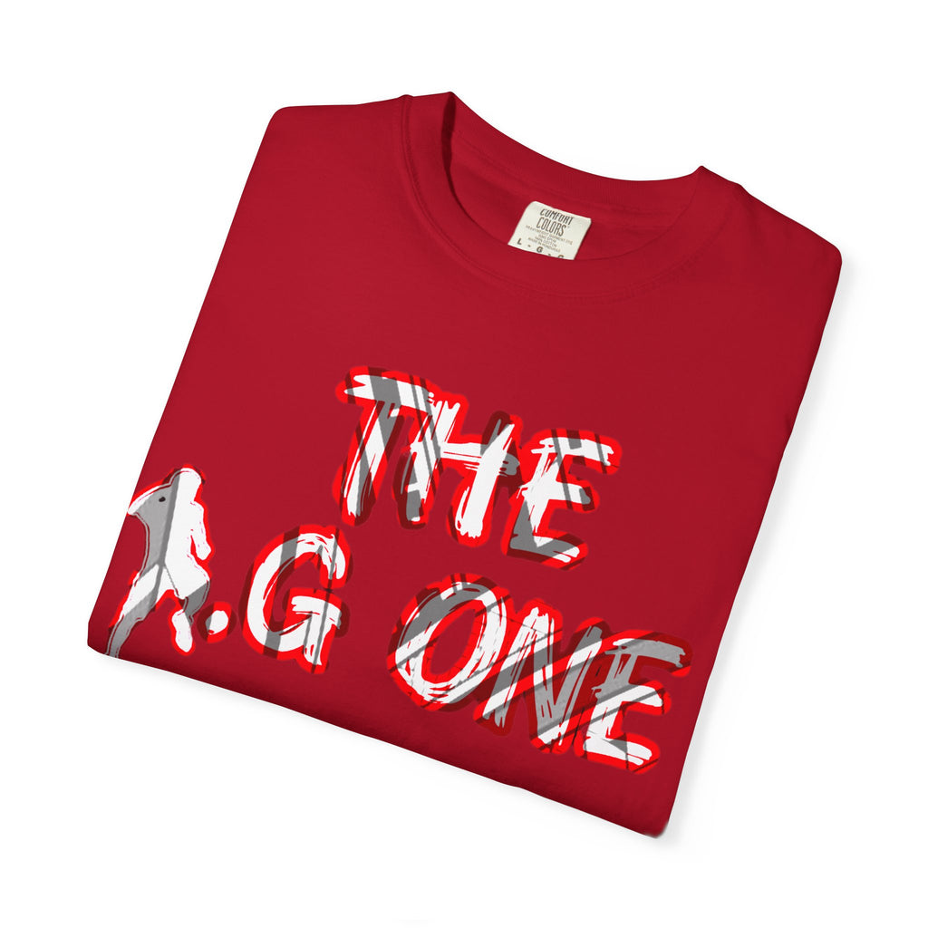 Garment-Dyed Unisex T-Shirt - 'THE O.G ONE' Graphic Tee