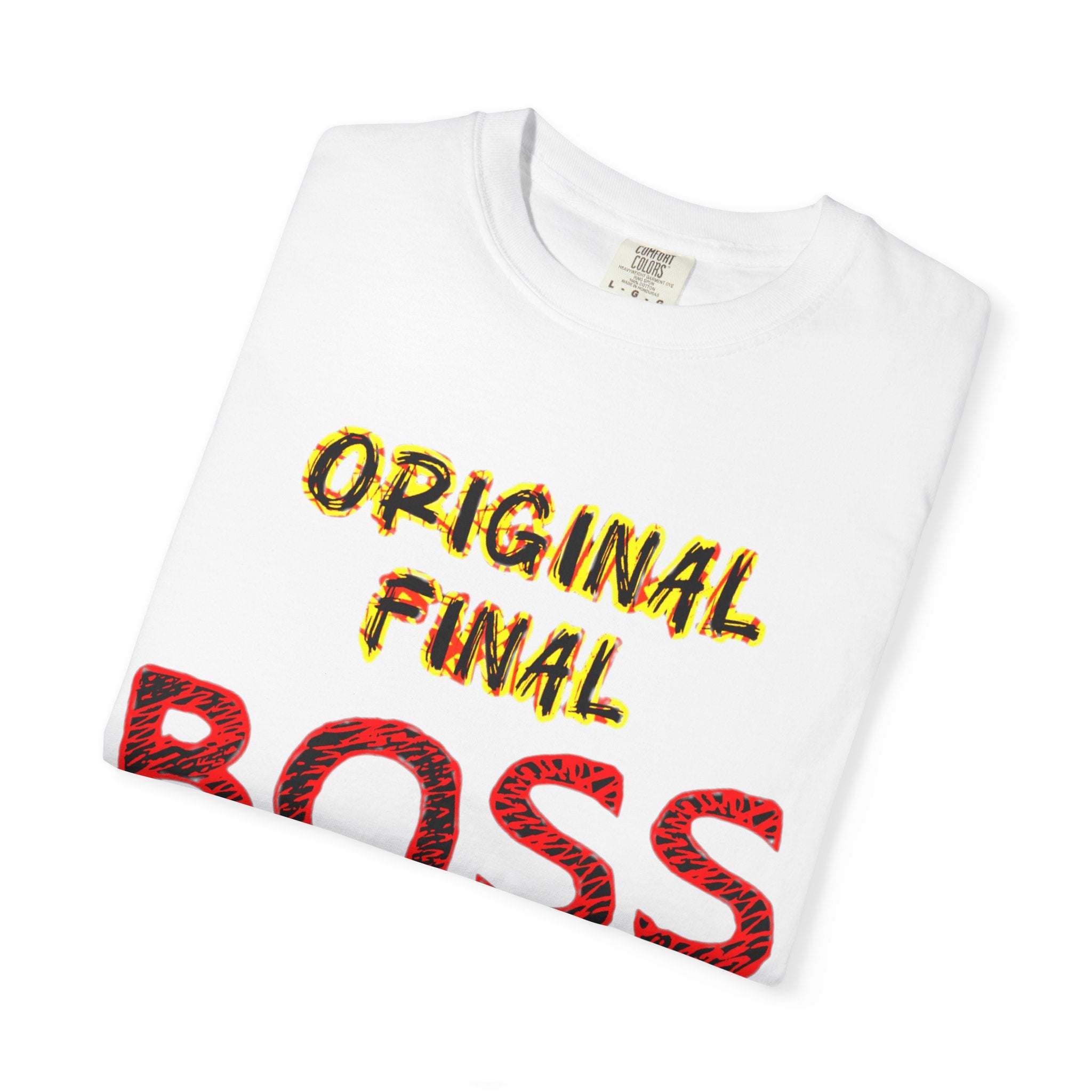 "Original Final BOSS" Graphic t-shirt / Streetwear