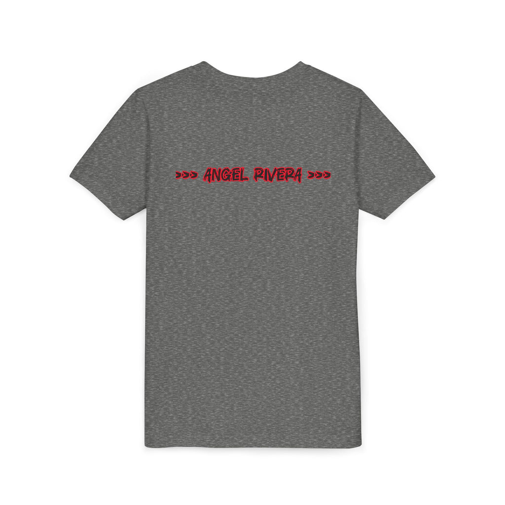 Youth Tee — "Unbreakable Confidence" Graphic Shirt with Hand Sign Design